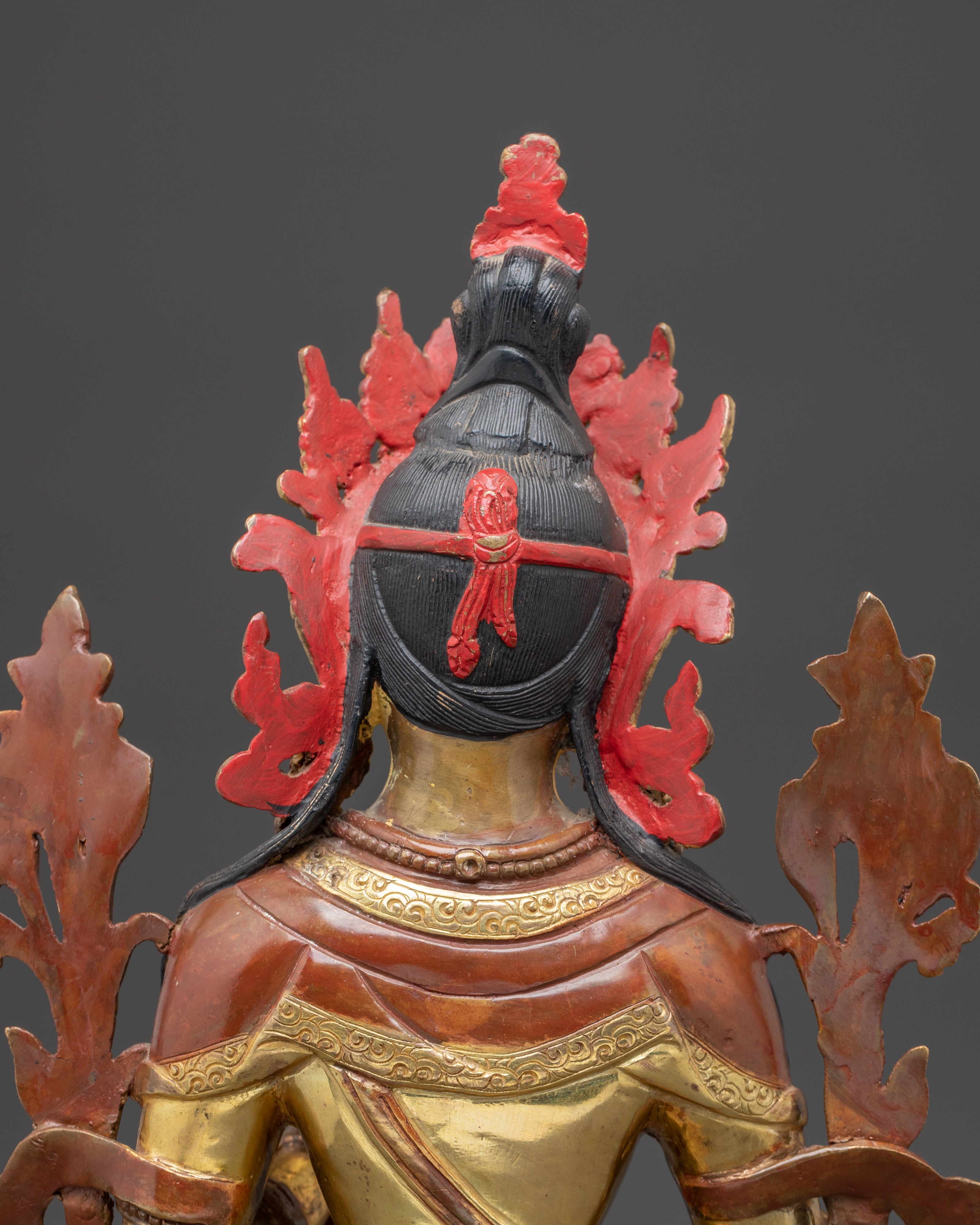 Seven-Eyed Healing Goddess White Tara Art | Compassion Deity