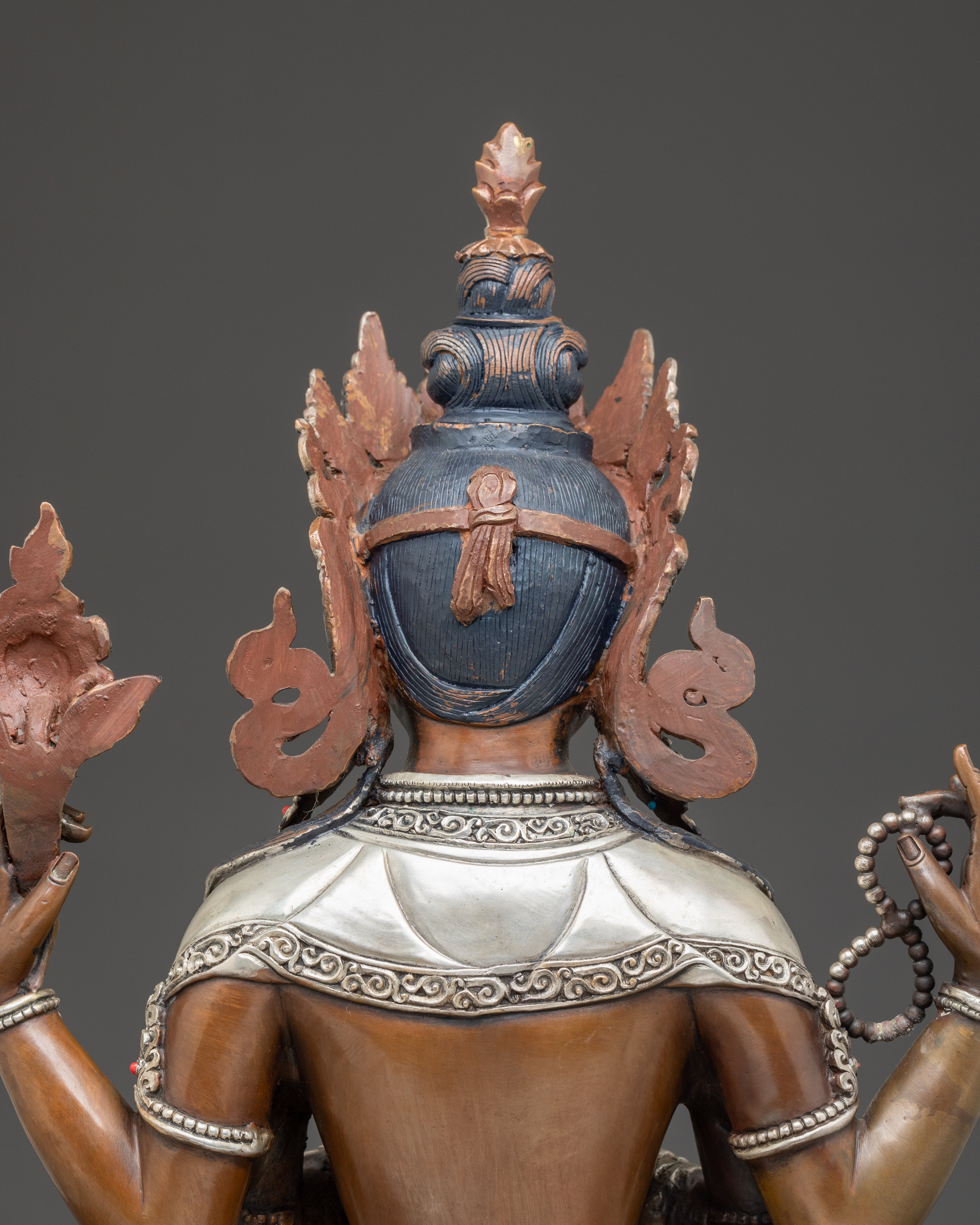 Chenrezig - The Compassionate Bodhisattva Statue | Tibetan Sculpture