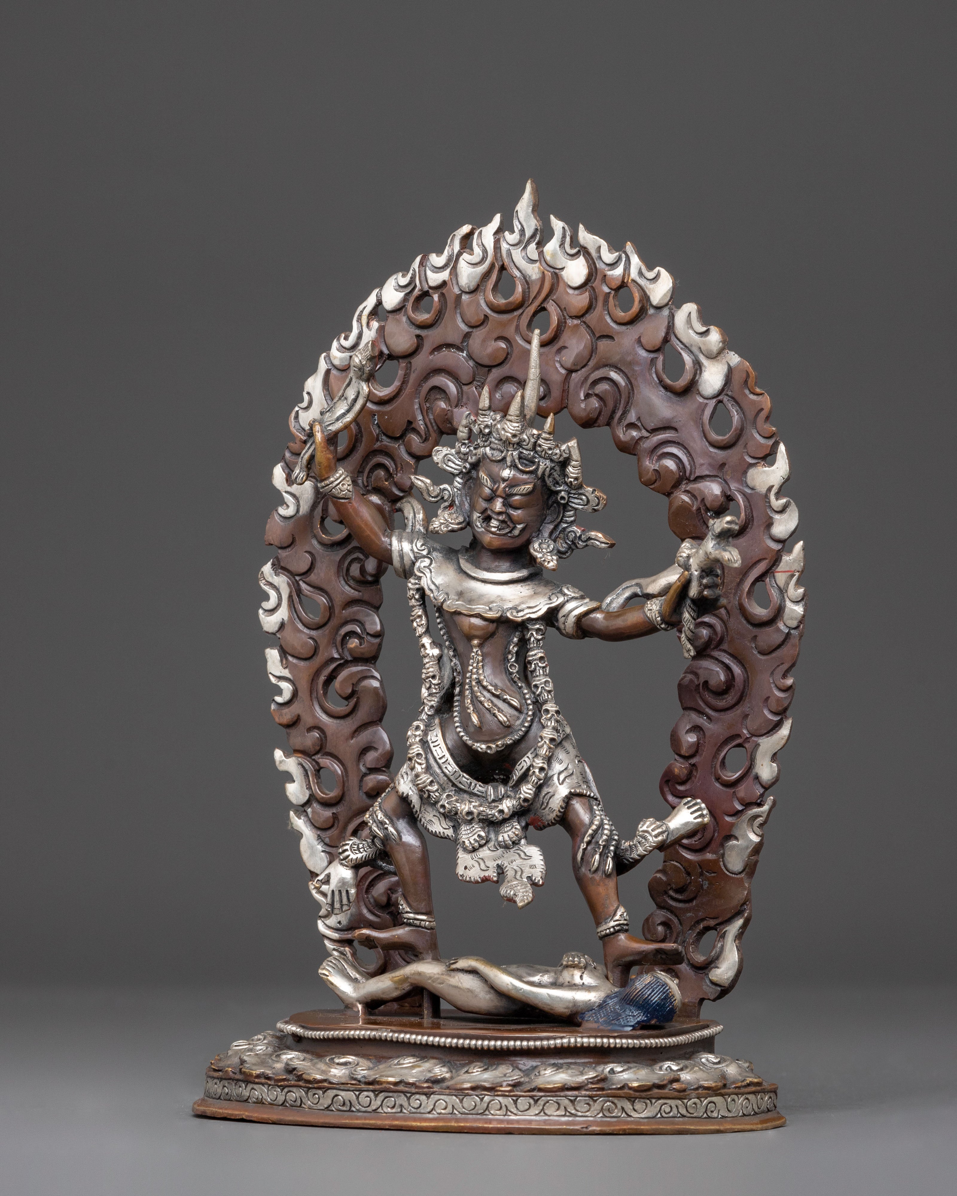 Ekajati One-Tressed Goddess Sculpture | Fierce Tantric Protector