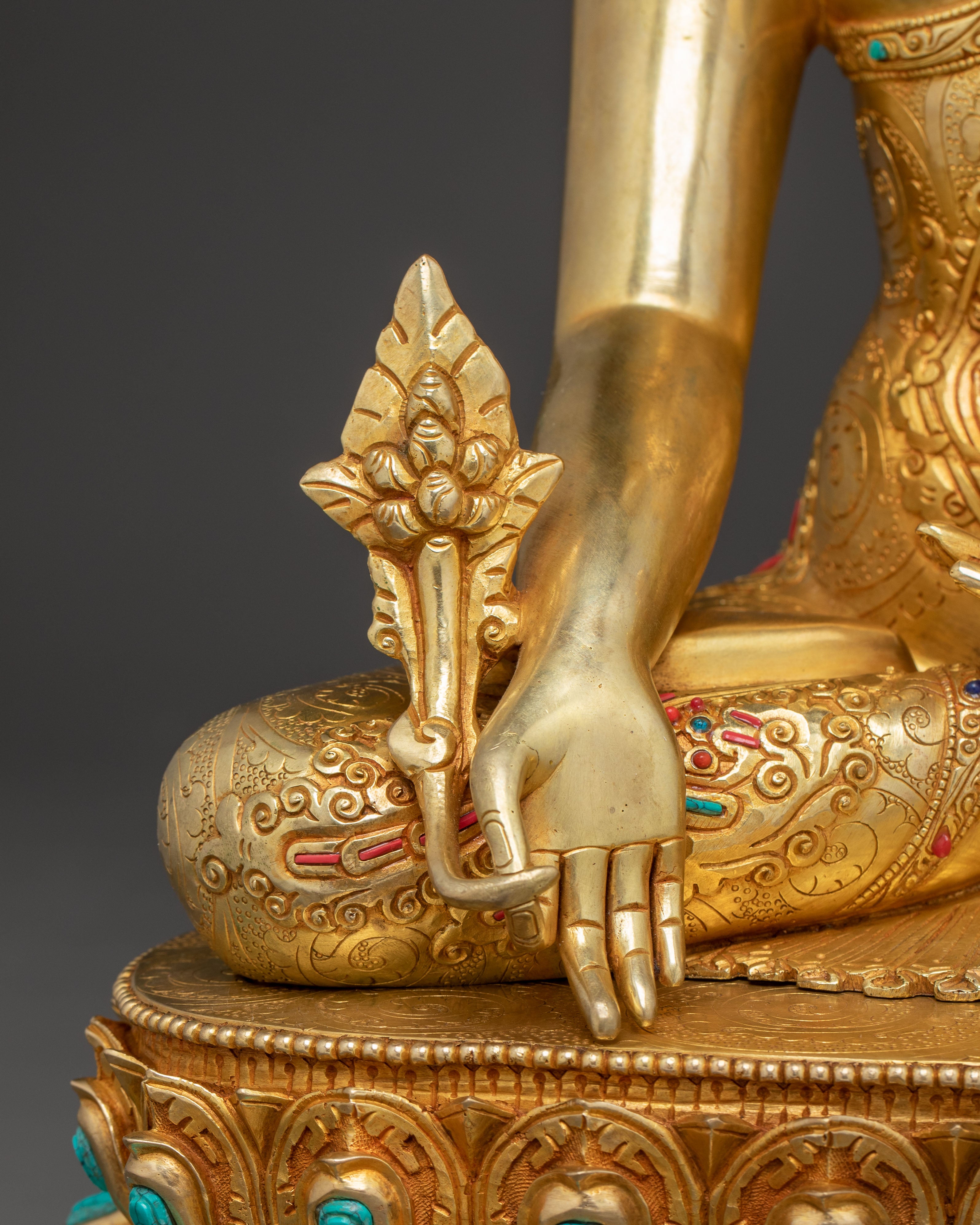 Handmade Buddhist Three Buddha Trio | Shakyamuni, Amitabha, and Medicine Buddha