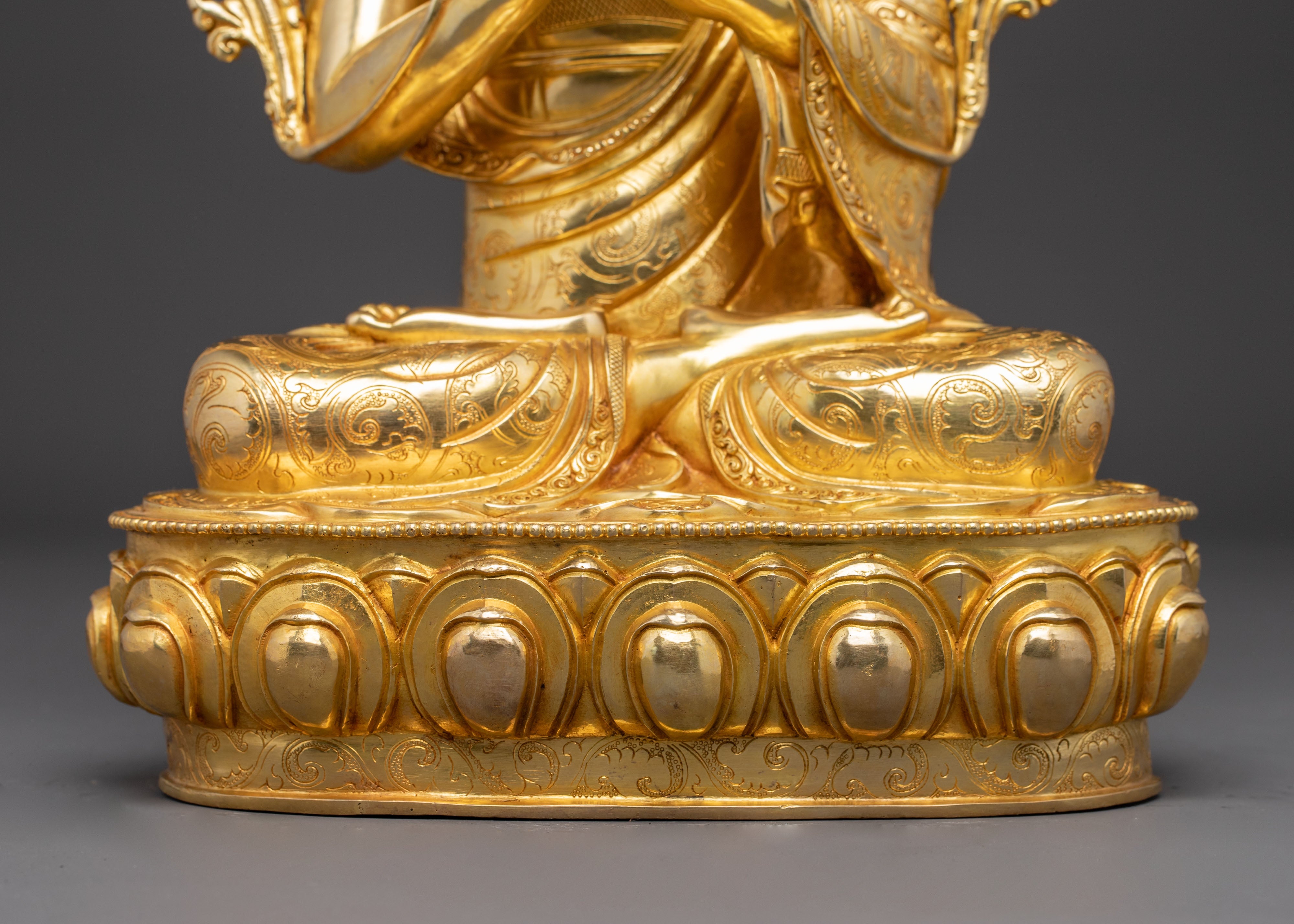 Tsongkhapa Statue Set | Tibetan Master Set