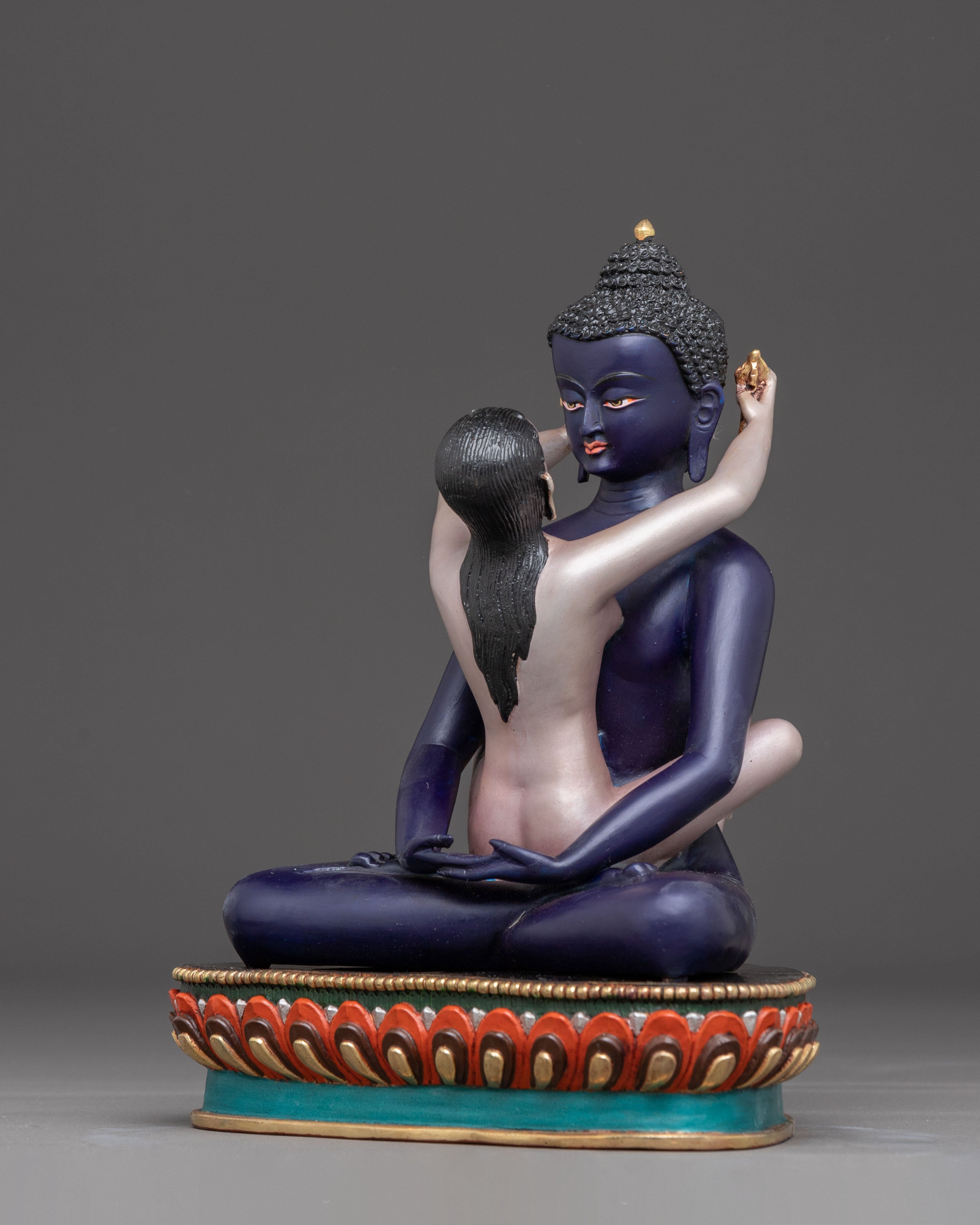 Samantabhadra with Consort Sculpture | Union of Ultimate Bliss