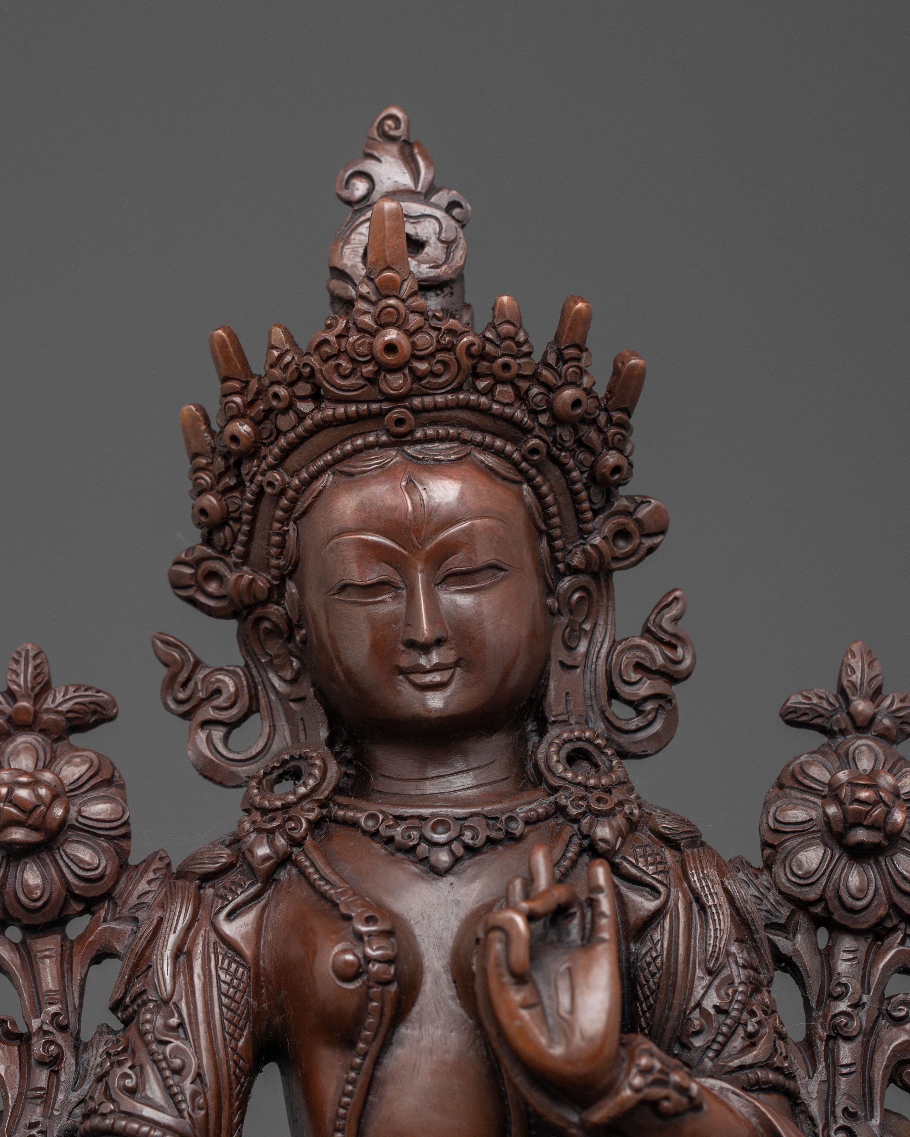 Oxidized Statue of Sita Tara | Feminine Buddha