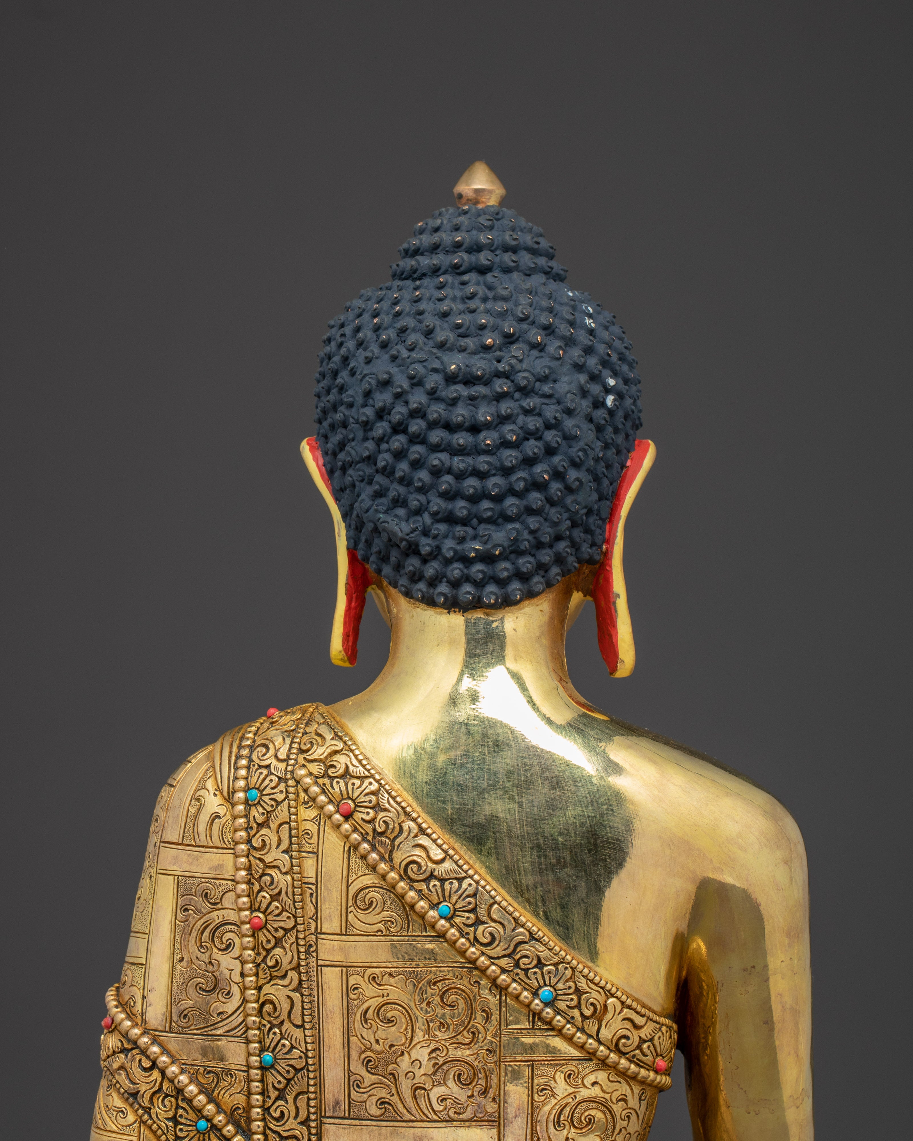 Statue Set of Shakyamuni Buddha, Green Tara, and Guru Rinpoche | Spiritual Trio