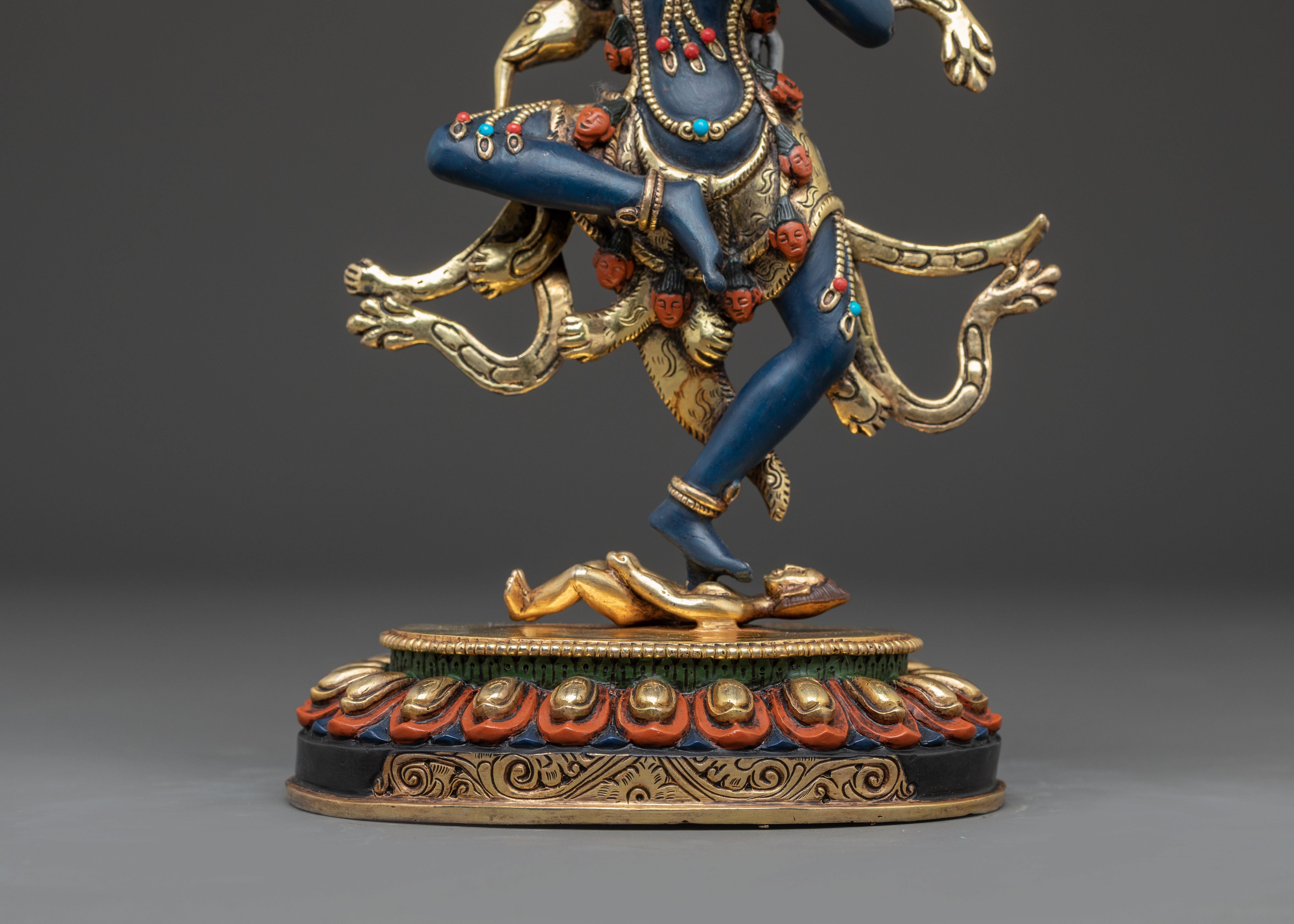 Wrathful Statue of Troma Nagmo | Fierce Protector of the Dharma