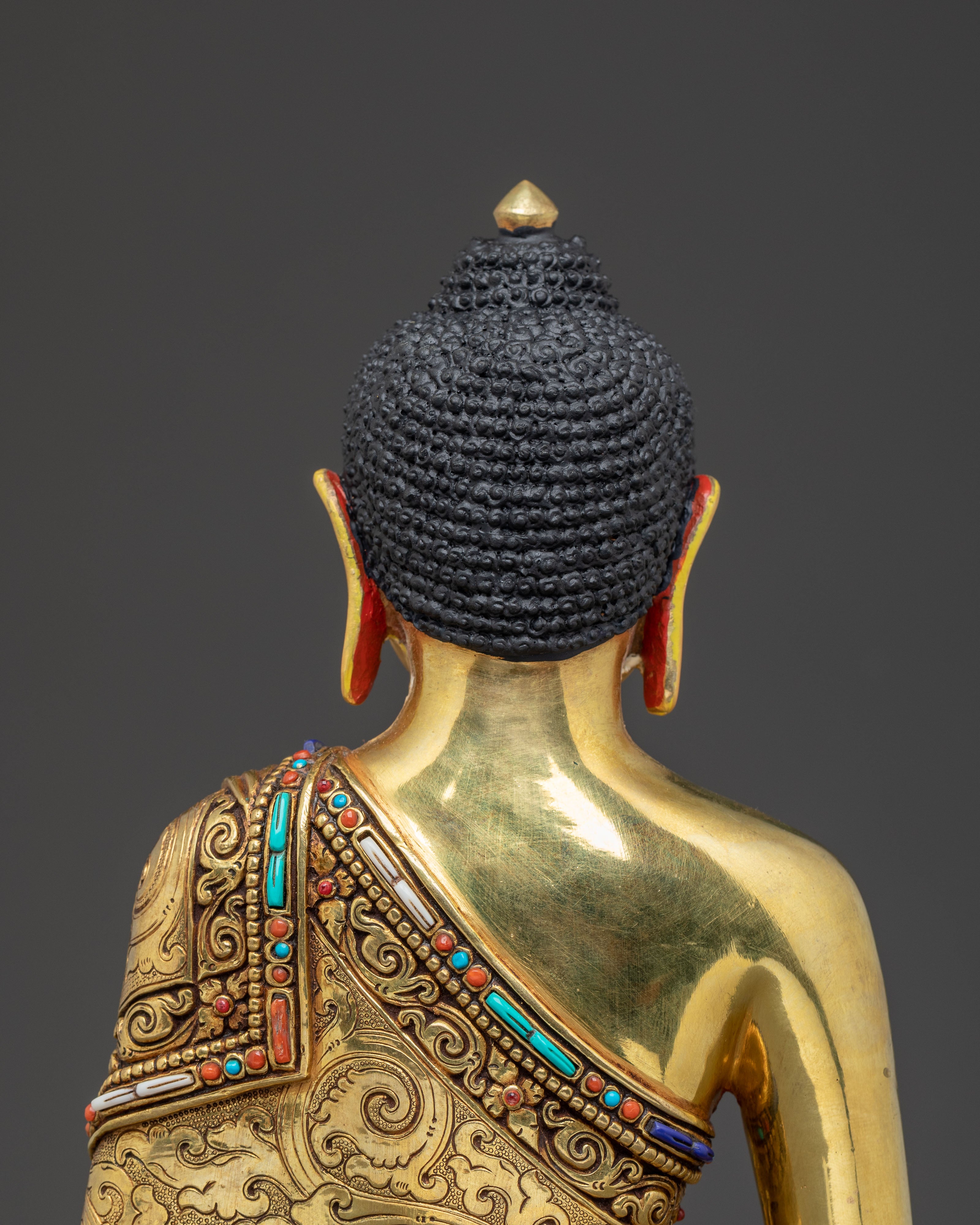 Handmade Amitabha Buddha Statue for Longevity | Infinite Light and Compassion