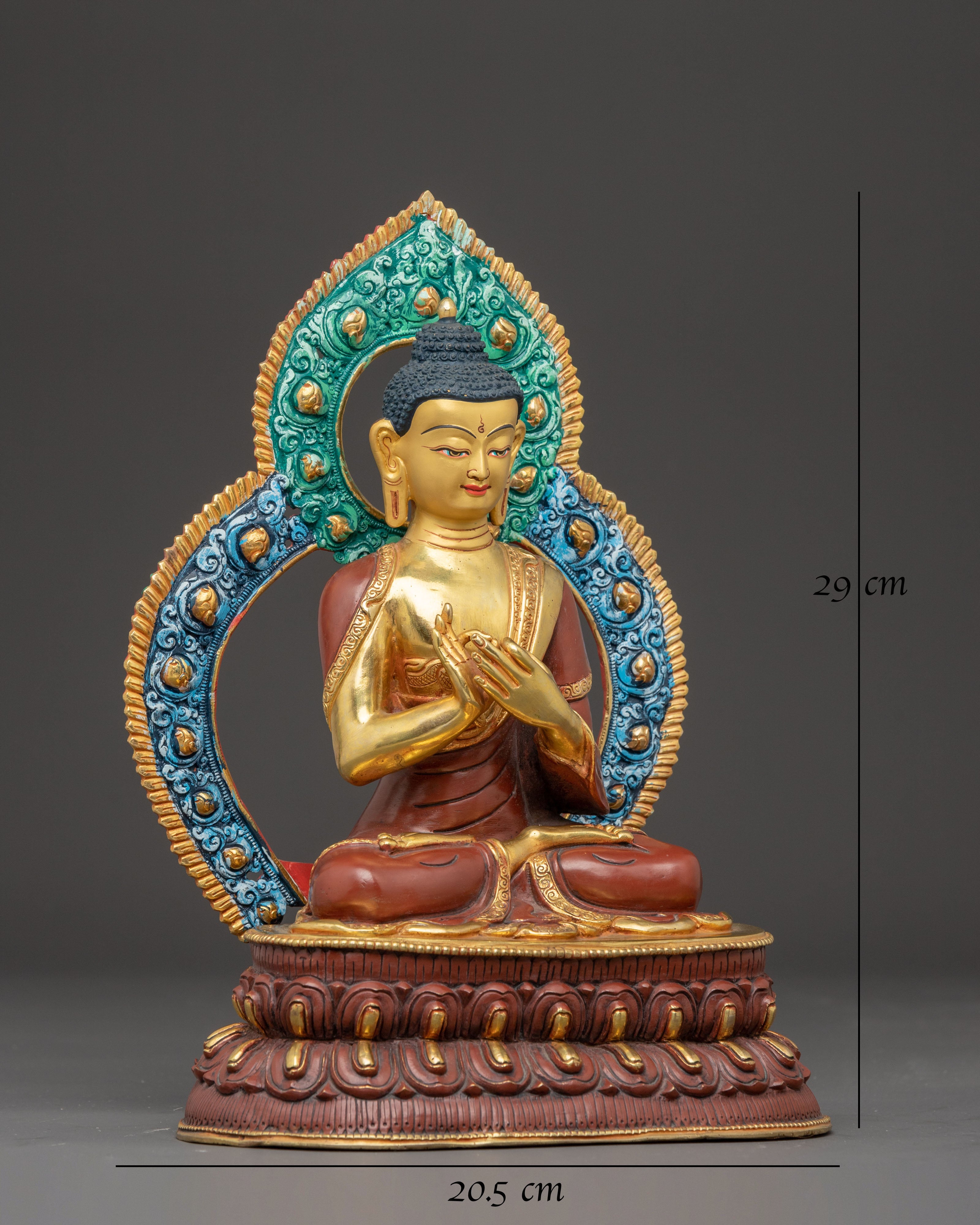 Handmade Himalayan Vairocana Statue | Cosmic Enlightened Teacher