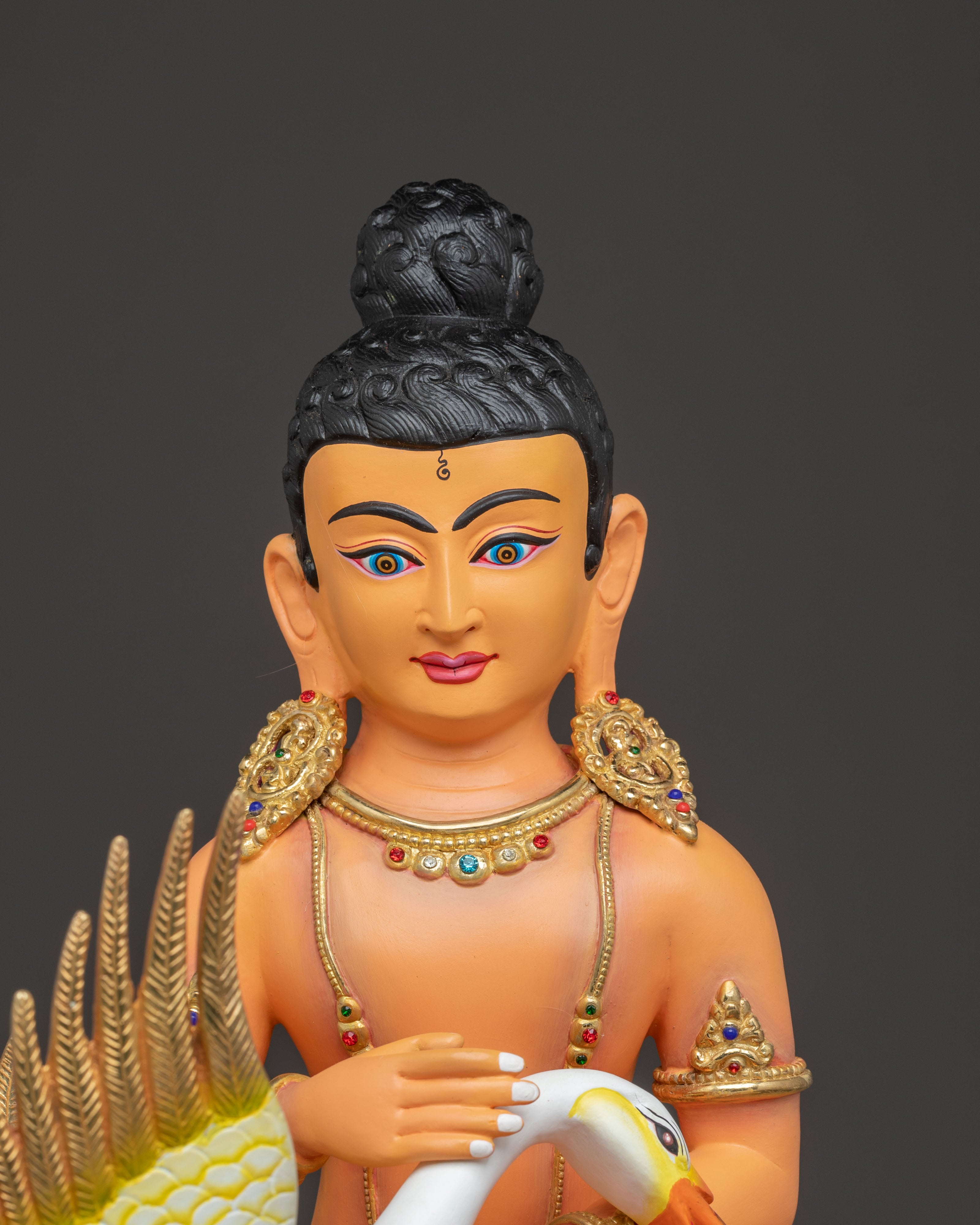 Hand-Carved Siddhartha Gautama Statue: The Enlightened One