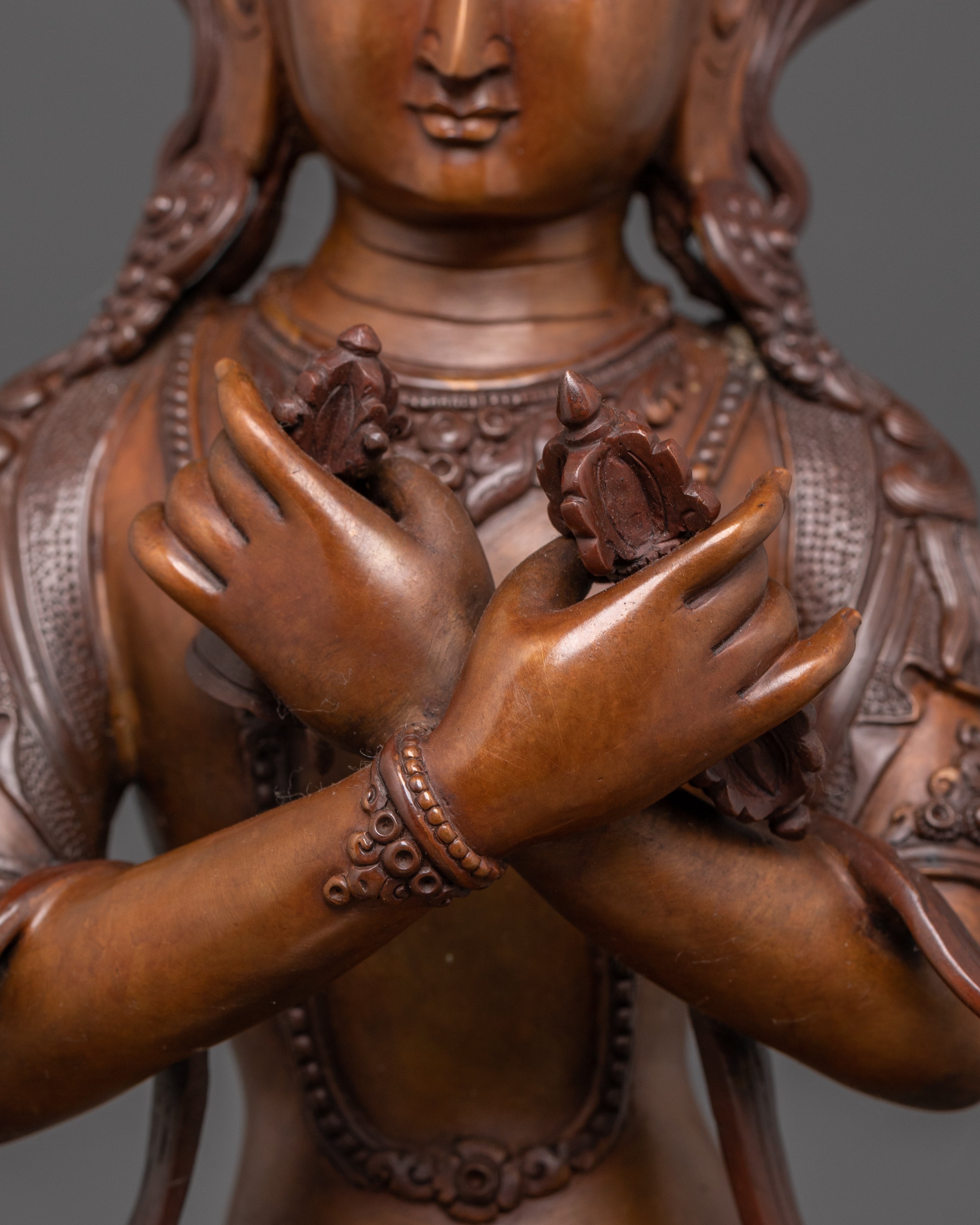 Enlightened Vajradhara Sculpture for Spiritual Enlightenment | Tantric Deity