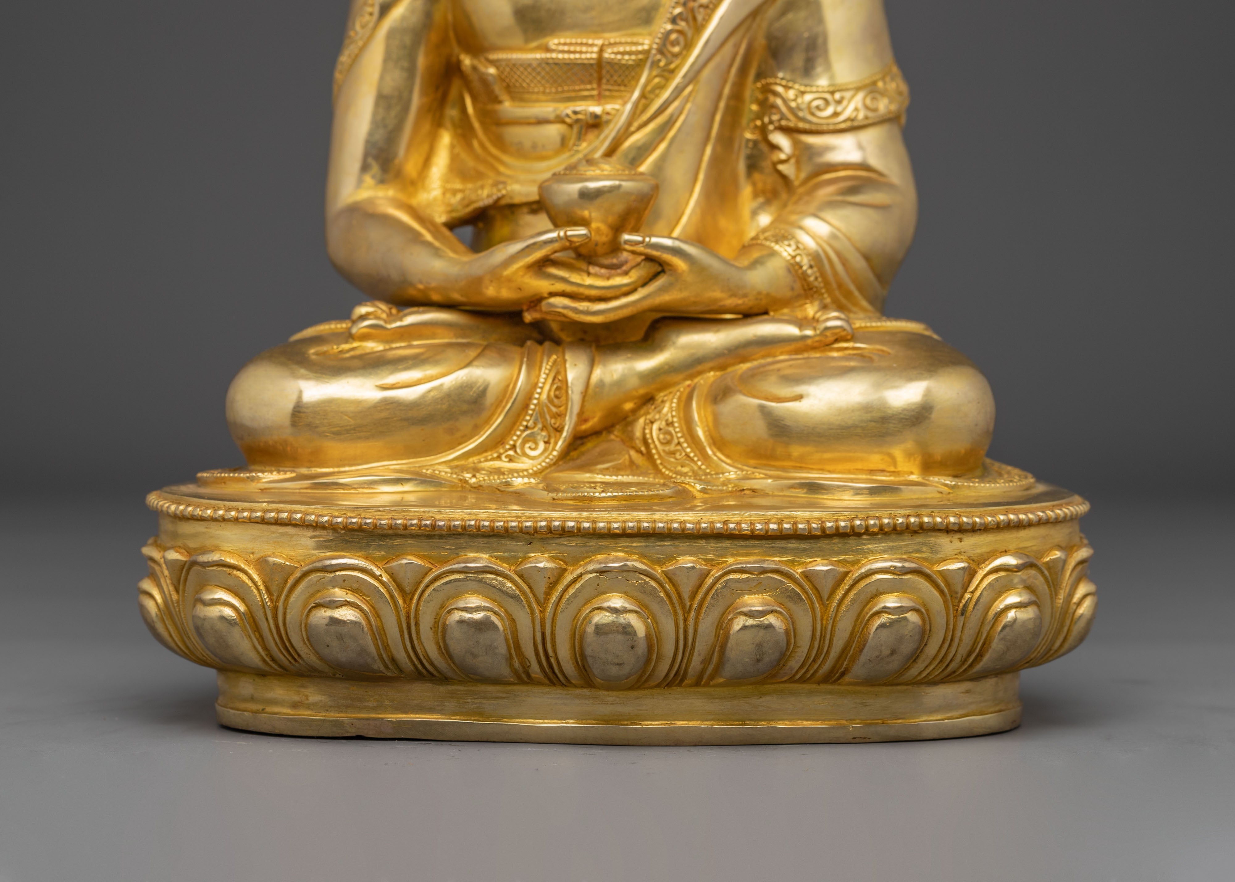 Golden Pure Land Buddha Amitabha Icon | Home Decor