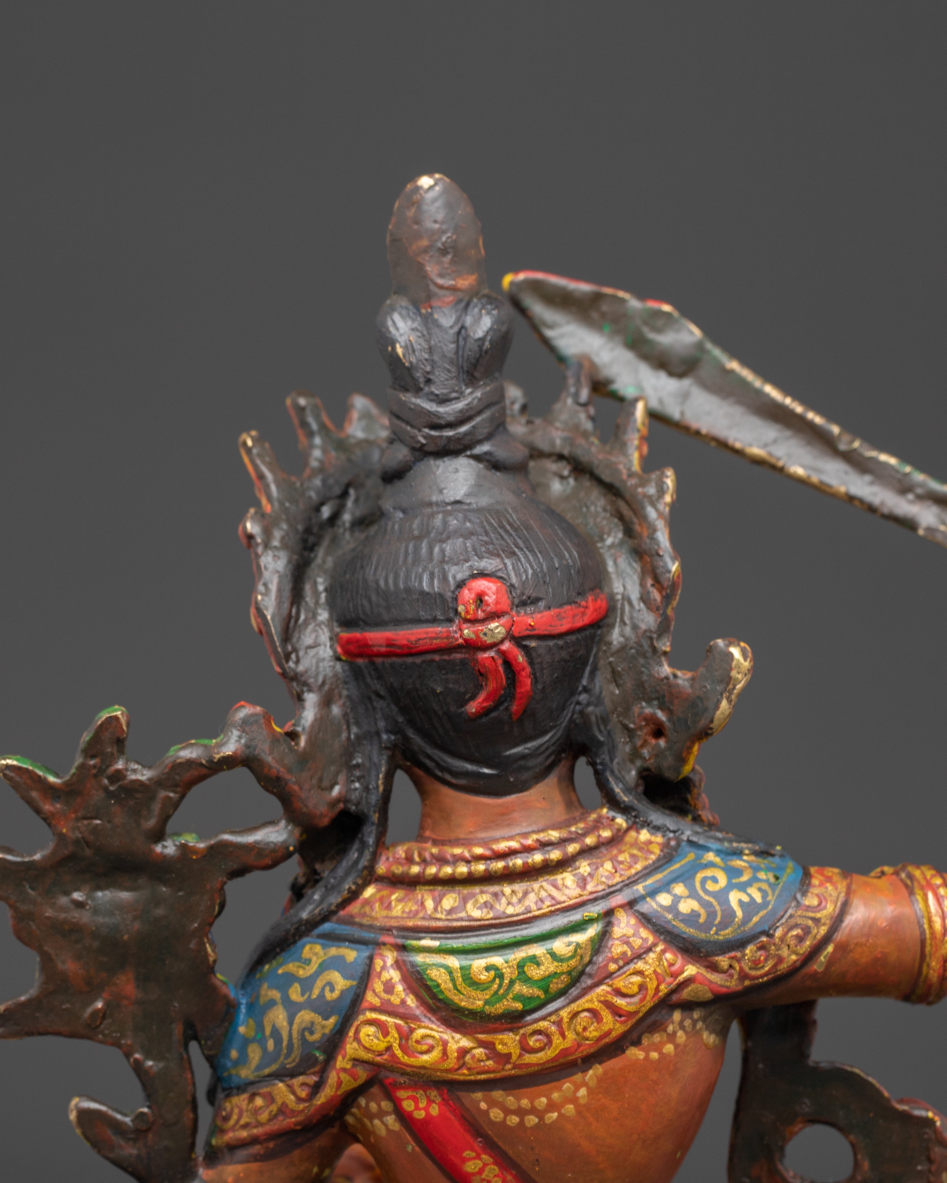 Manjushri Figurine, Sword of Wisdom | Sculpture of the Bodhisattva