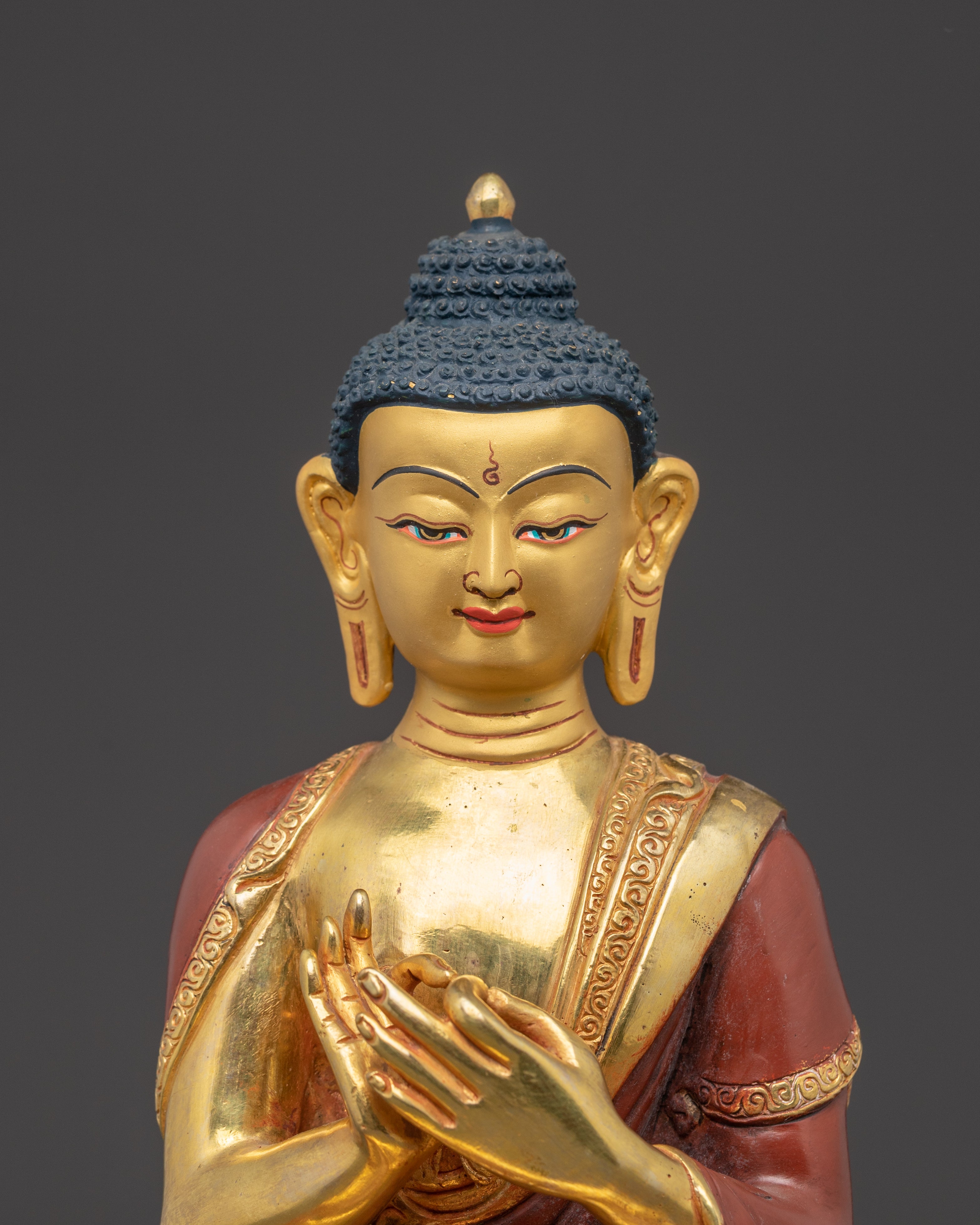 Handmade Himalayan Vairocana Statue | Cosmic Enlightened Teacher