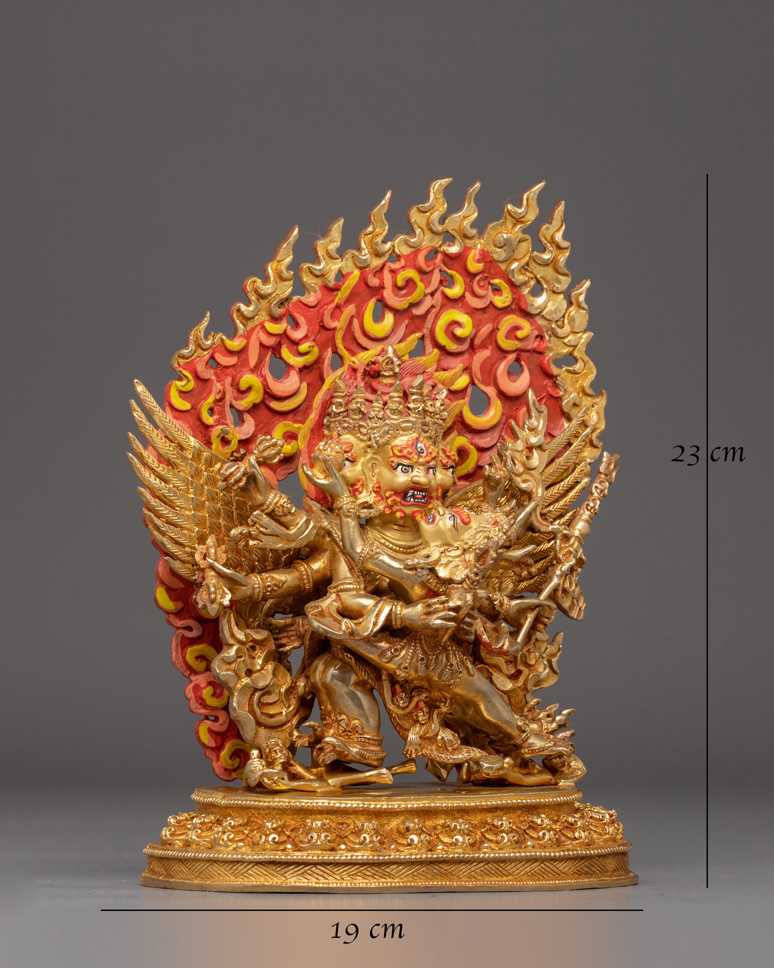 Handmade Vajrakilaya Copper Statue
