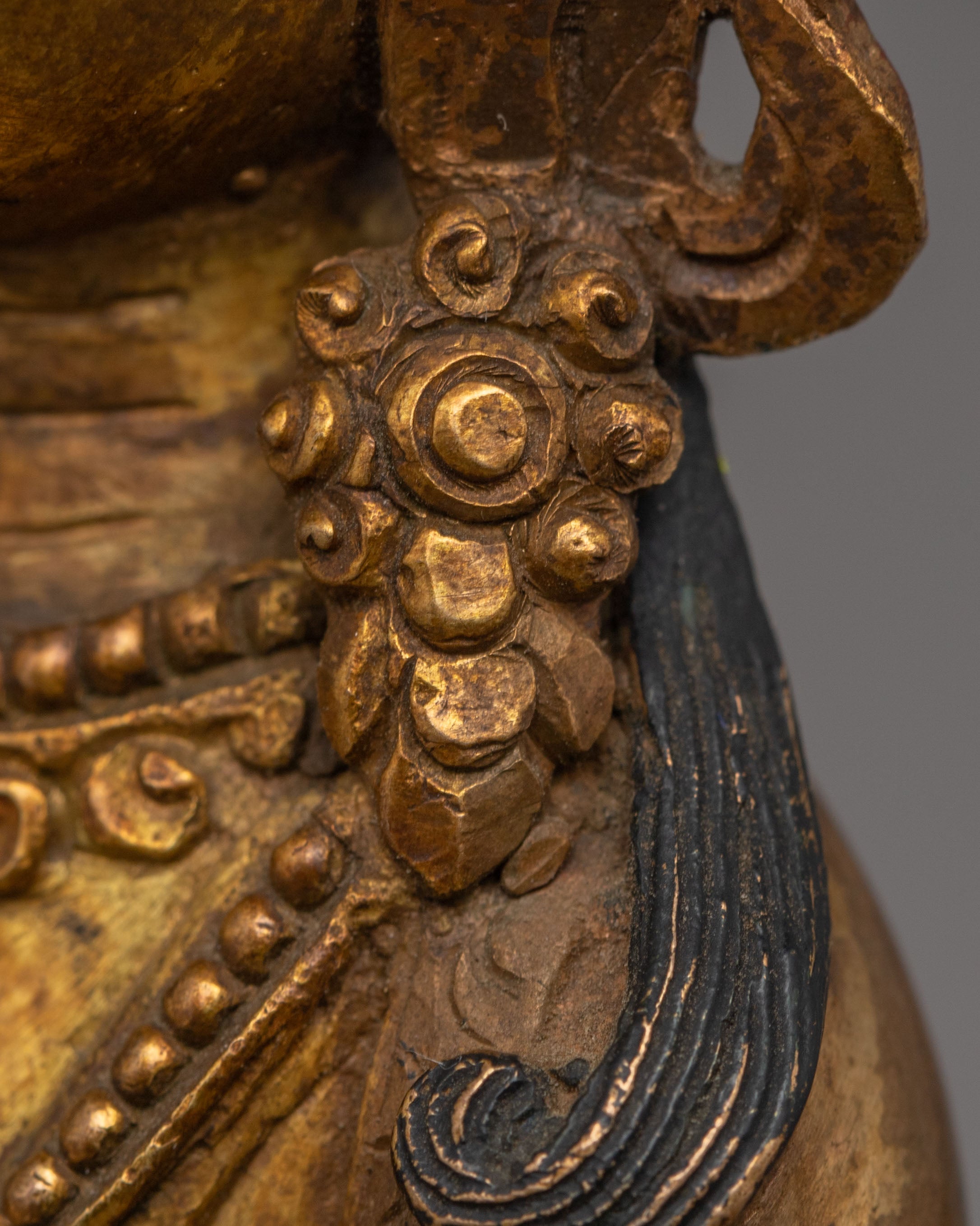 Amitayus Statue with Antique Finish | Meditation Idol