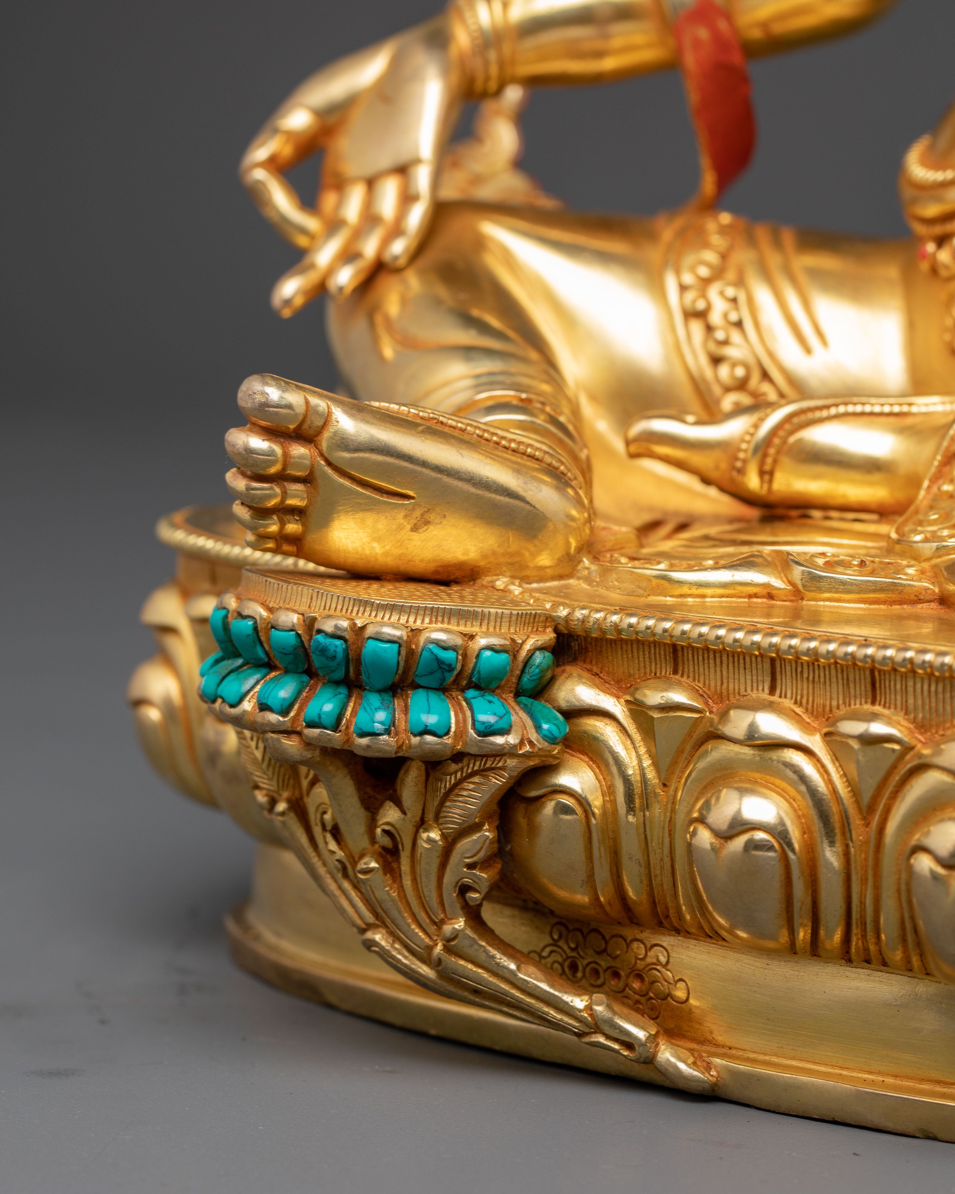 Handmade Statue of Compassionate Mother Green Tara