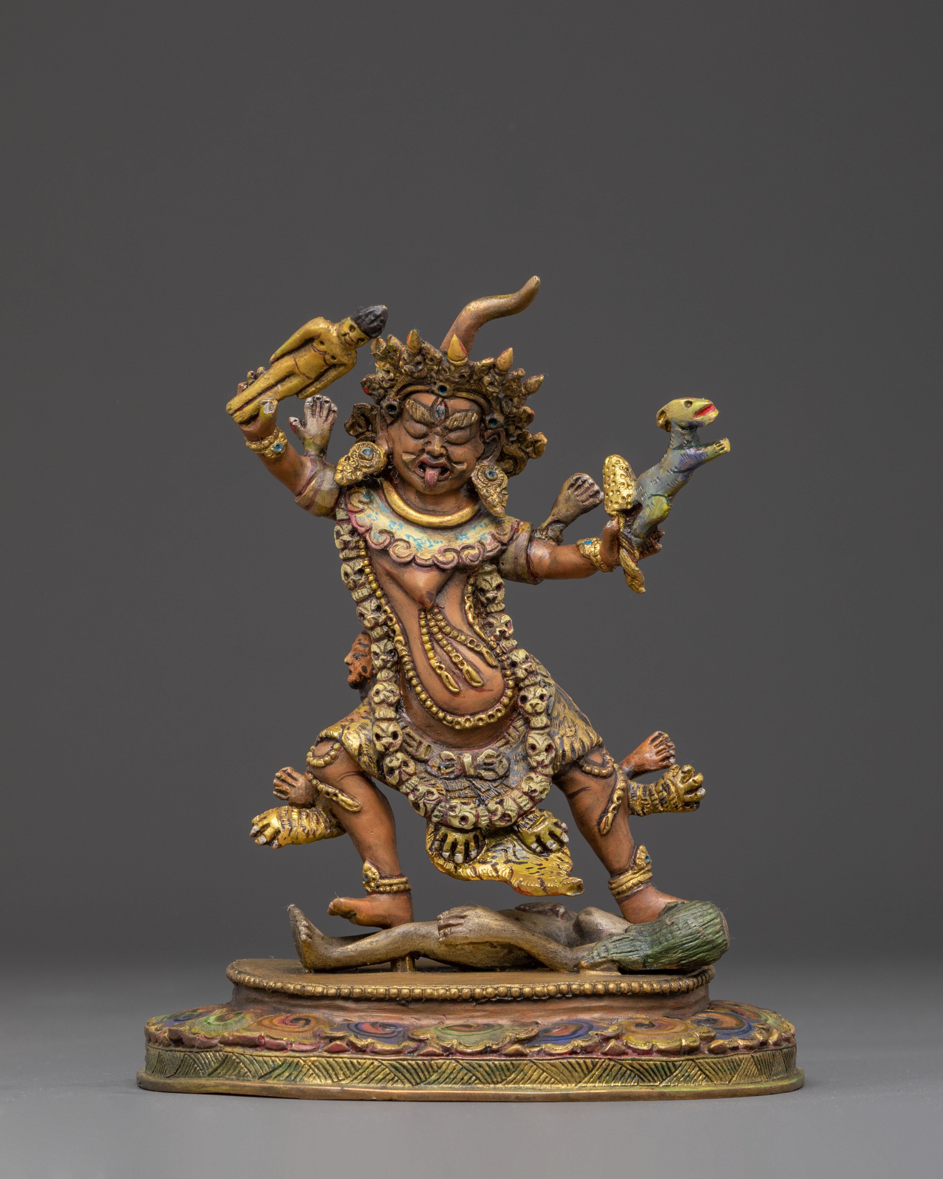 Wrathful Ekajati Statue | Tibetan Protector Deity