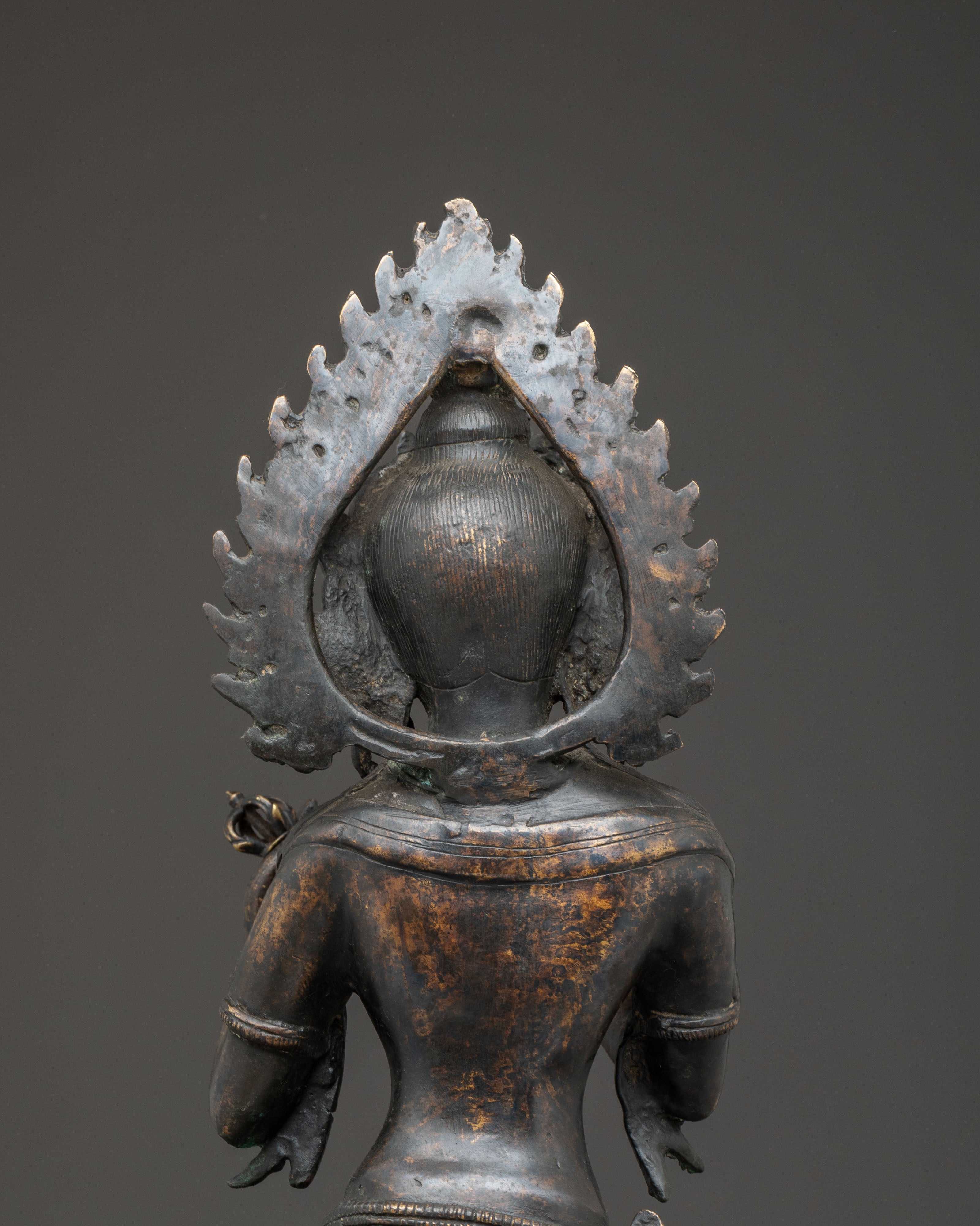 Handmade Copper Statue of Standing Vajrasattva