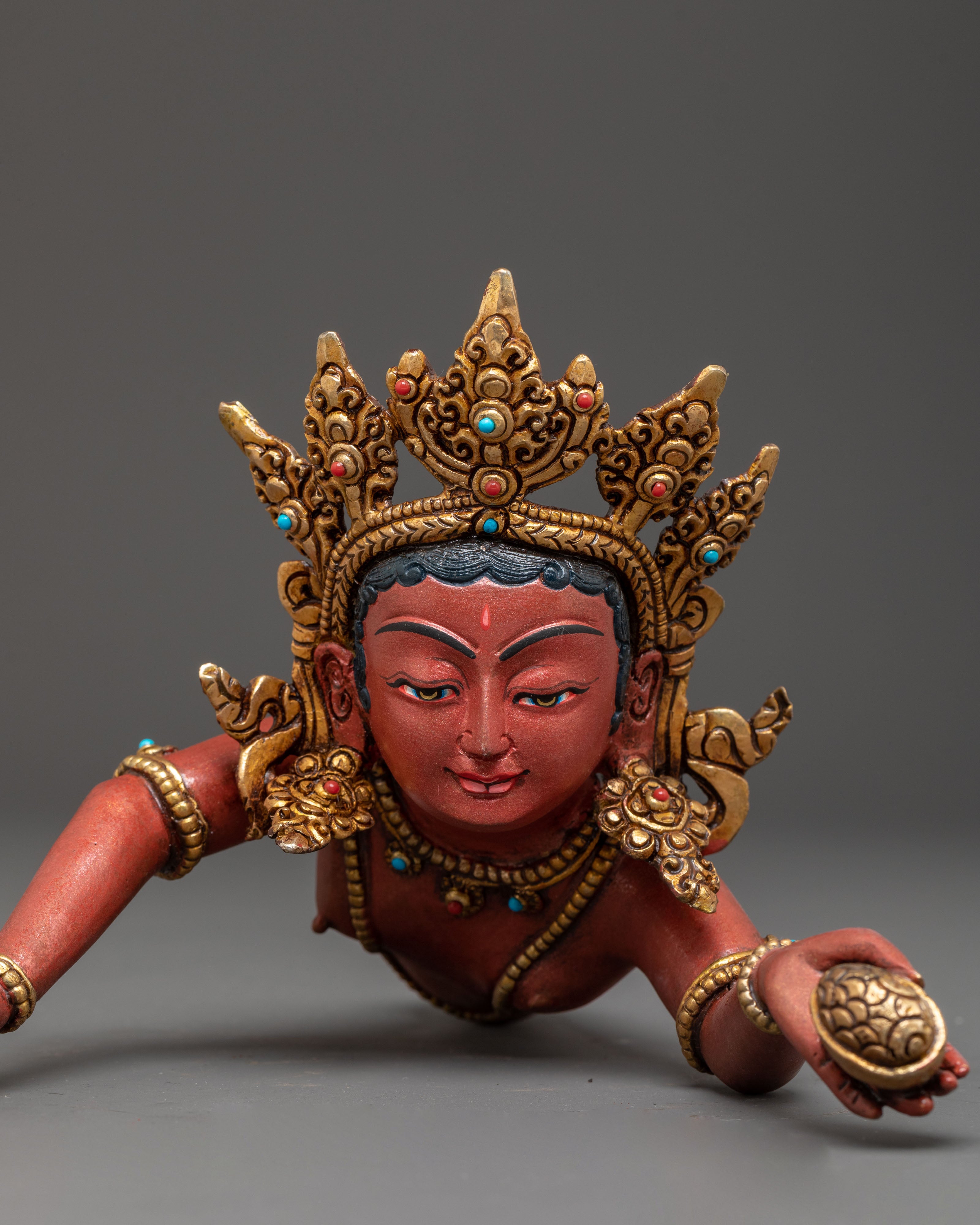 Handcrafted Radiant Statue of Vajrasattva with Consort | Purification and Wisdom