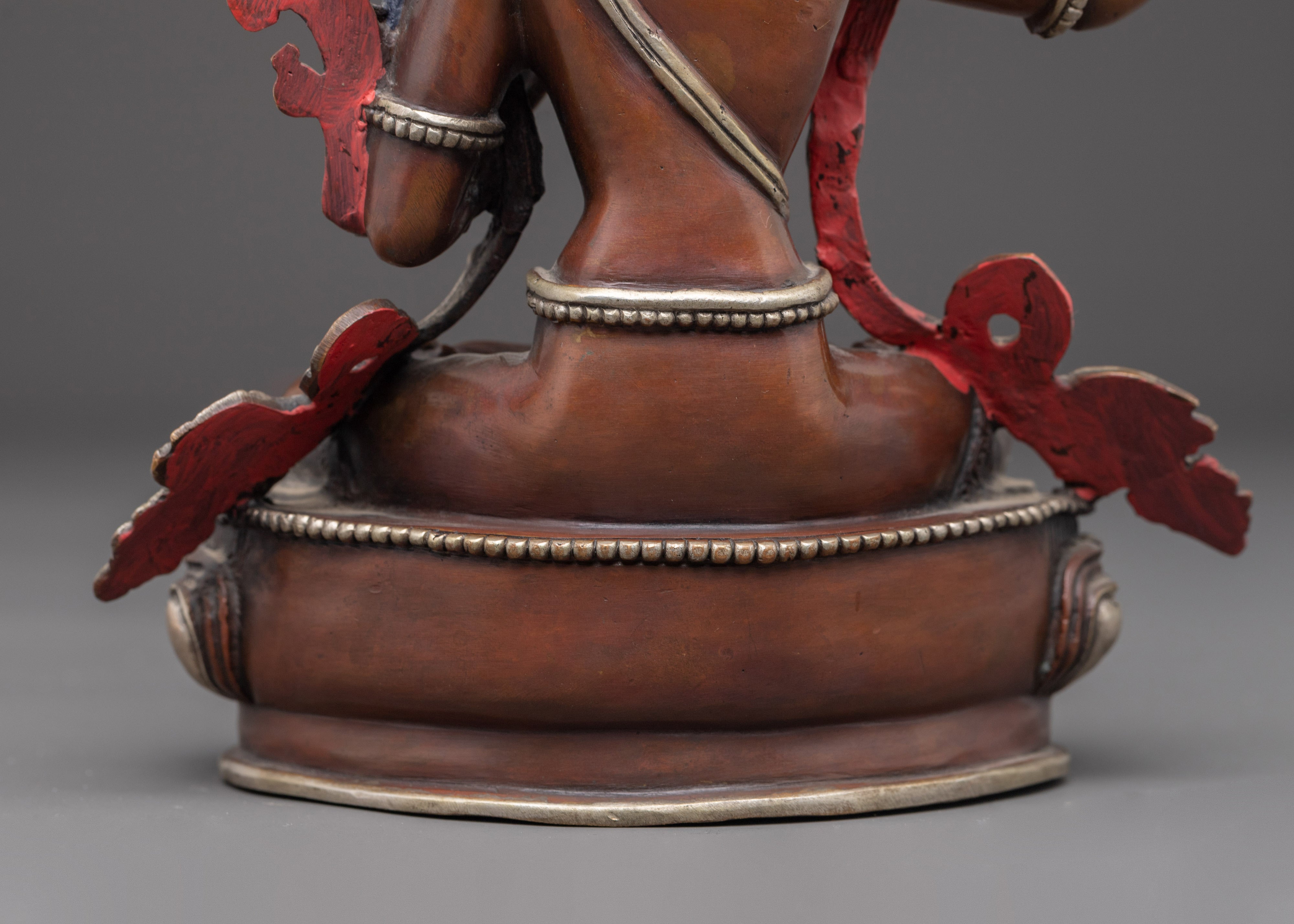 Handmade Art of Manjushri, The Wisdom Bodhisattva | Dharma Decor