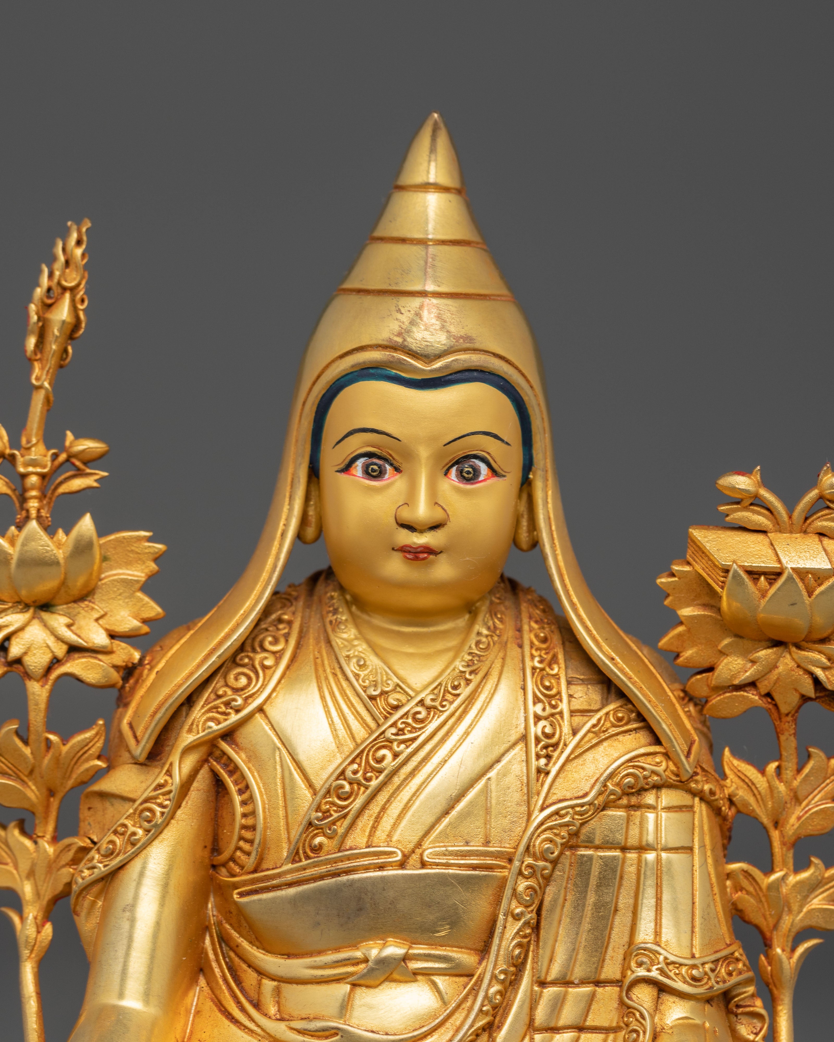 Statue of Buddhist Master Longchenpa | Enlightened Scholar