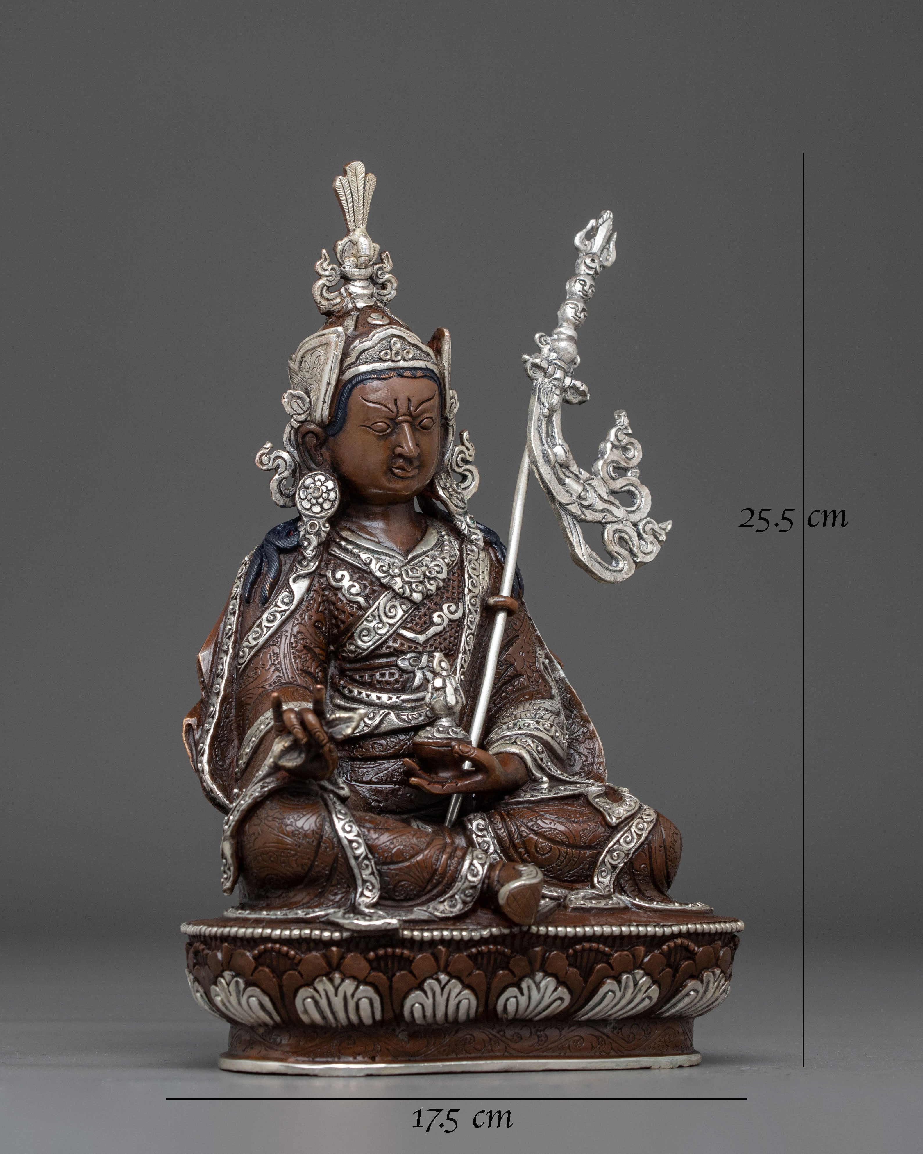 Handmade Statue of Guru Padmasambhava | Precious Guru of Vajrayana