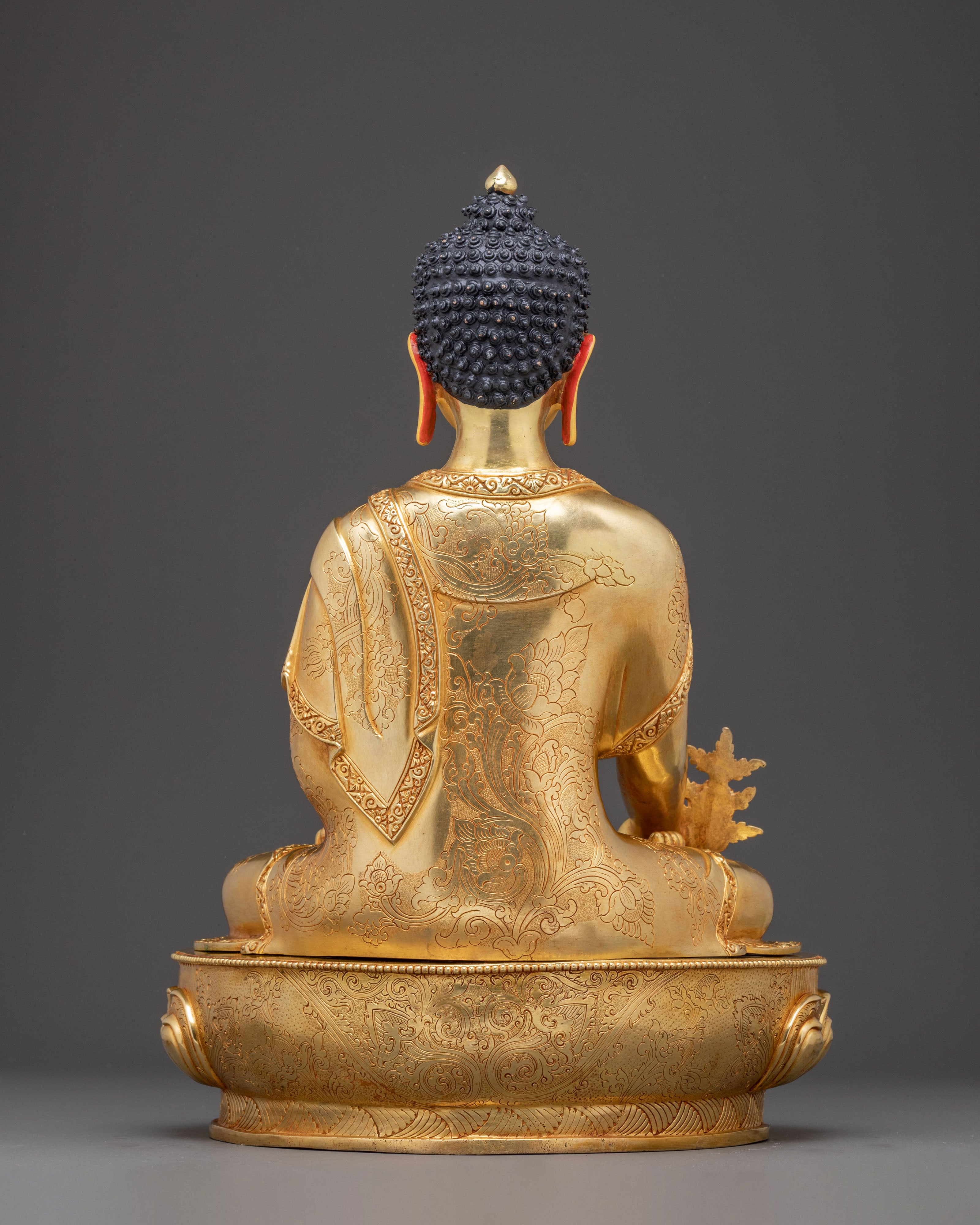 Handmade Medicine Buddha Statue for Altar Decor | Healing Deity for Meditation