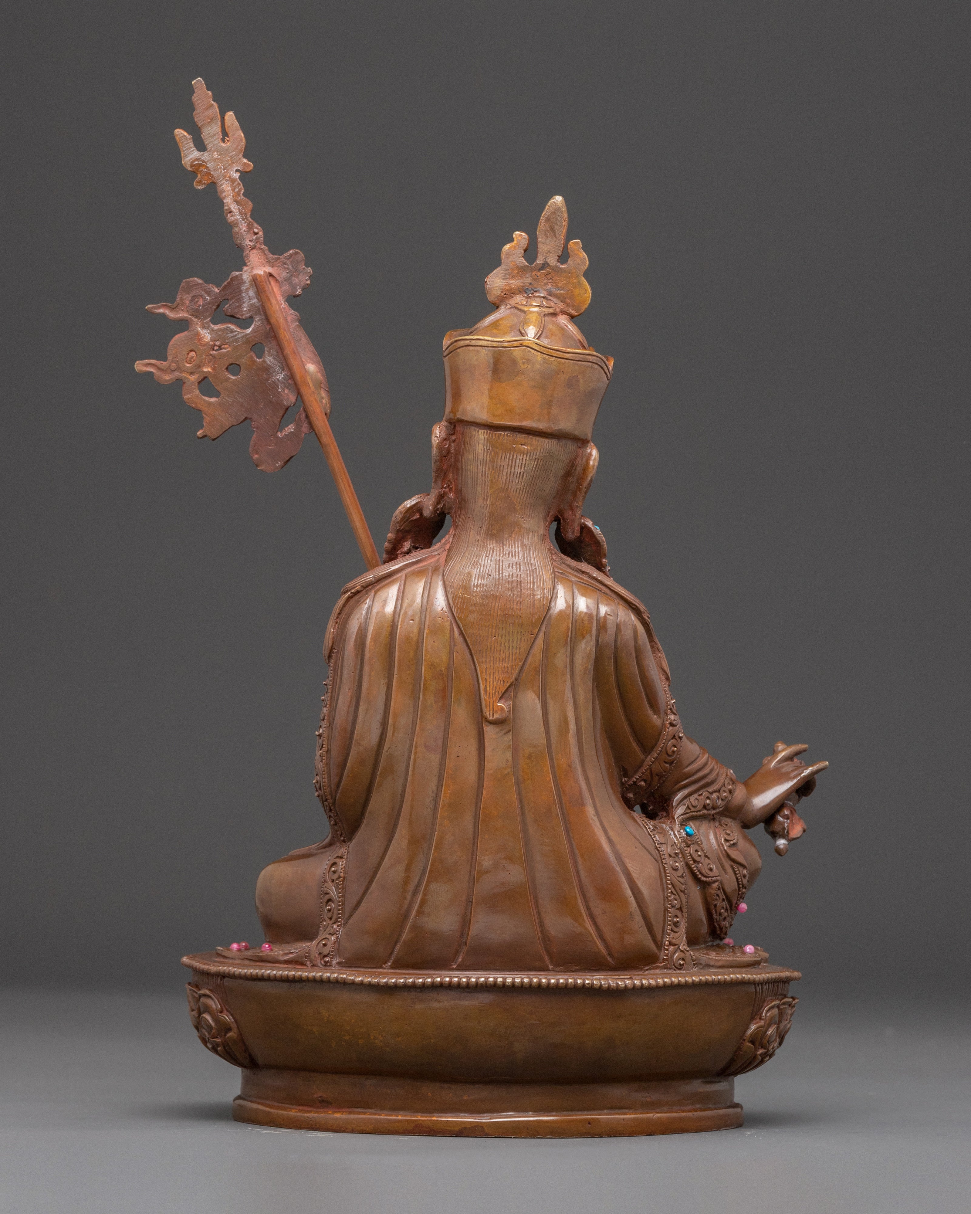 Handmade Guru Rinpoche Enlightened Vajra Holder Statue