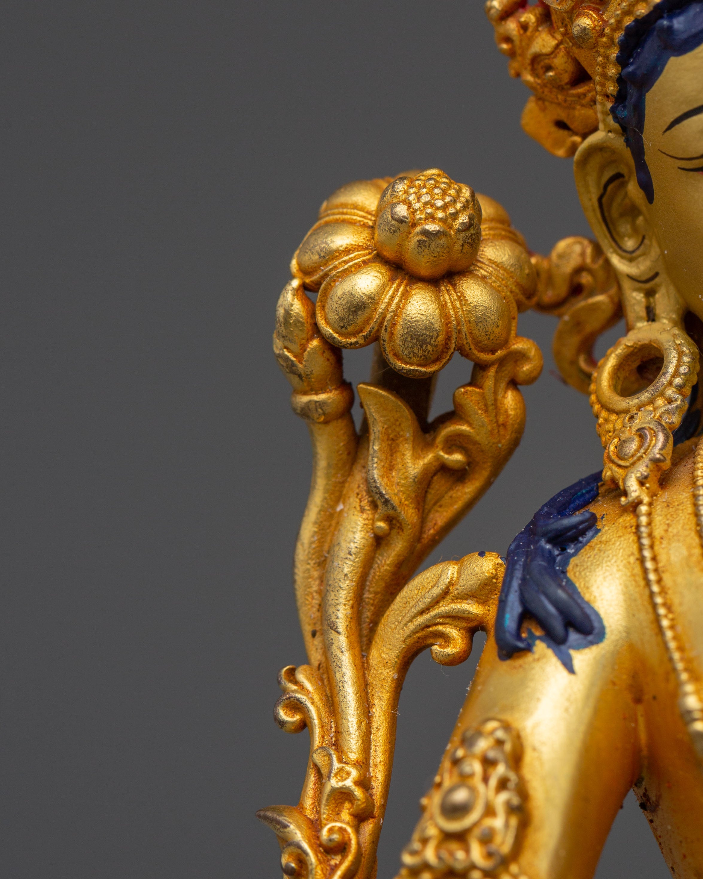 Machine Made Statue of Mother Green Tara | Compassion and Protection