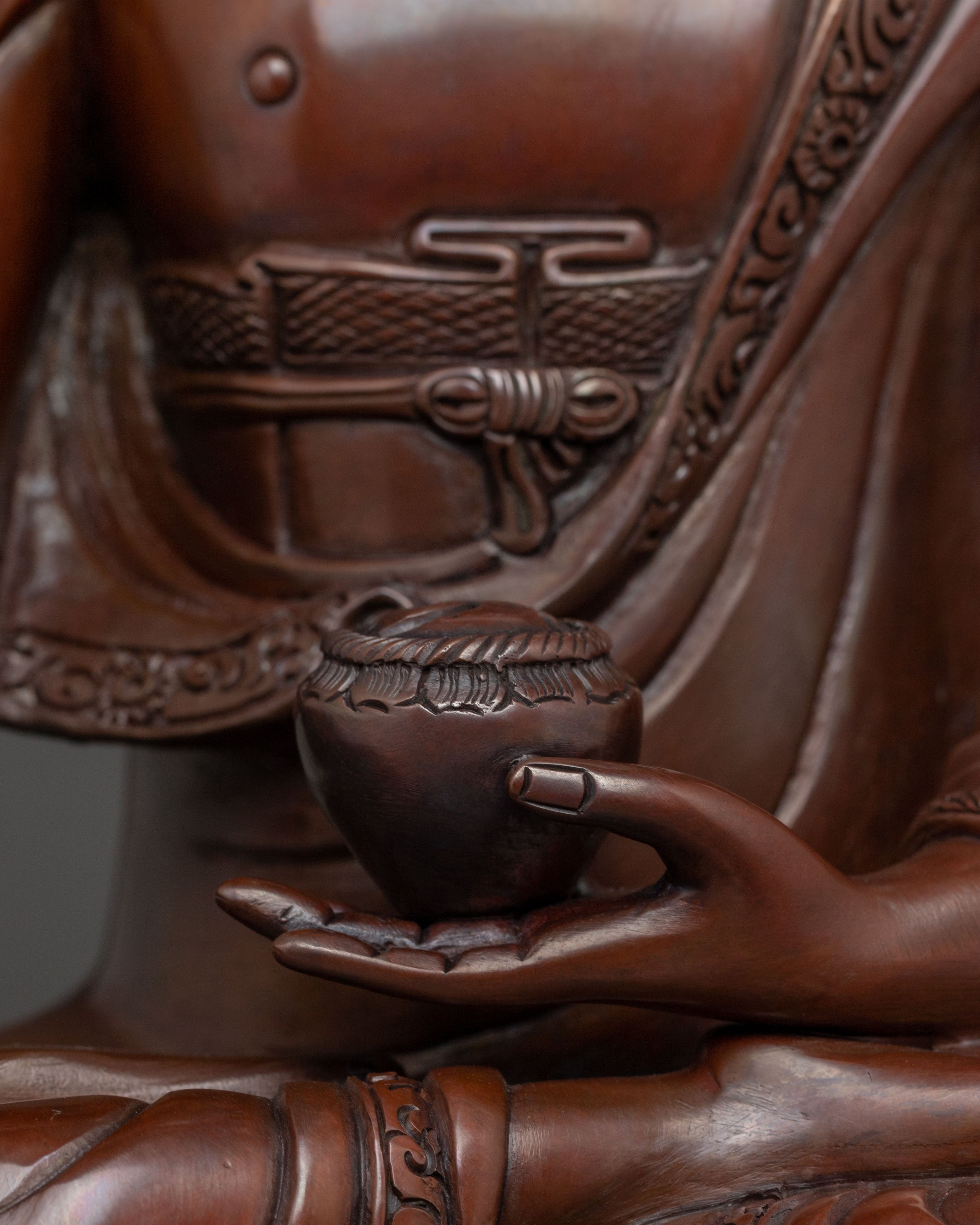 Sacred Handmade Figurine of Shakyamuni Buddha | Historical Buddha