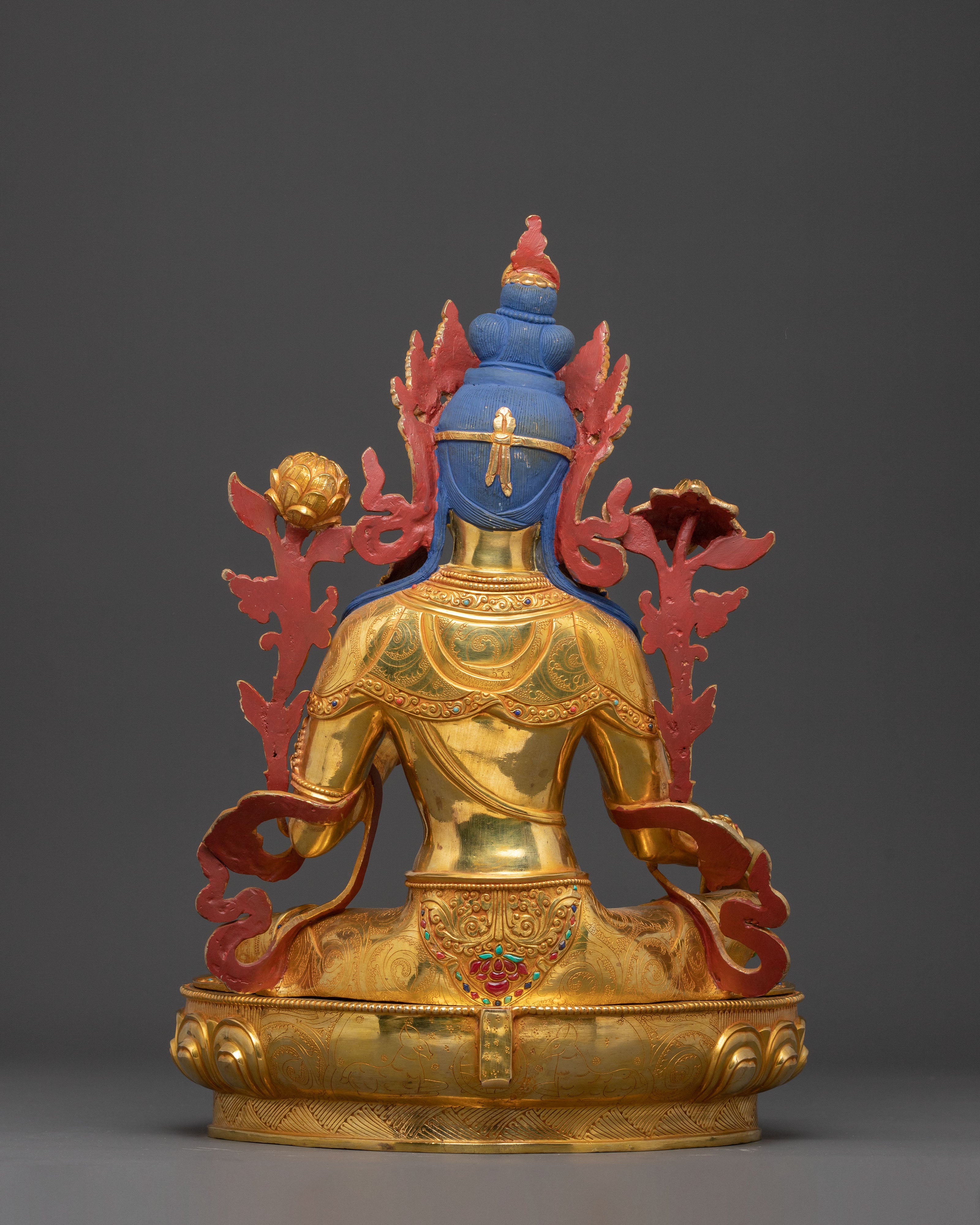 Handcrafted Shyama Tara Golden Statue | Mother of All Buddhas