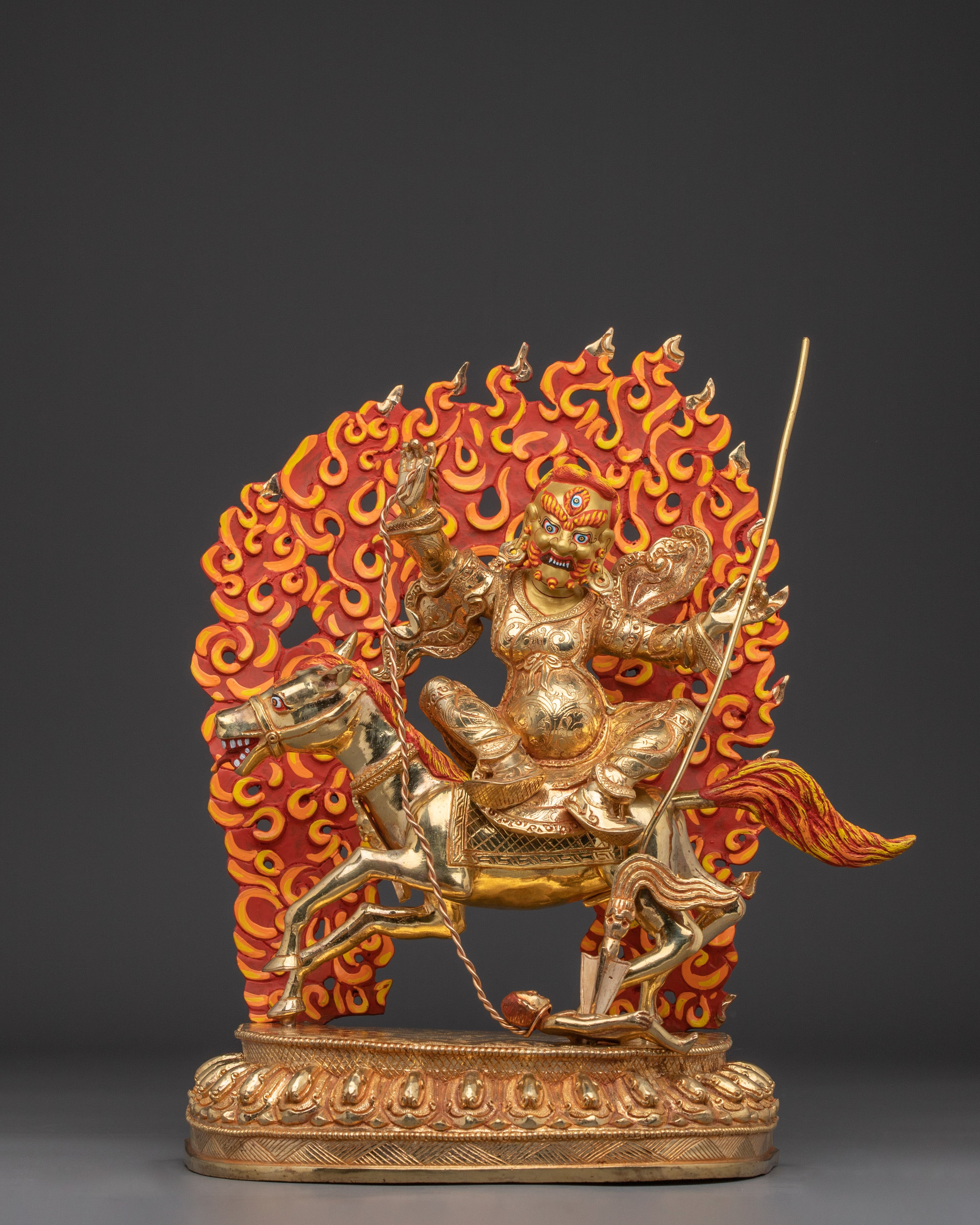 Tibetan Handmade Mahakala Statue