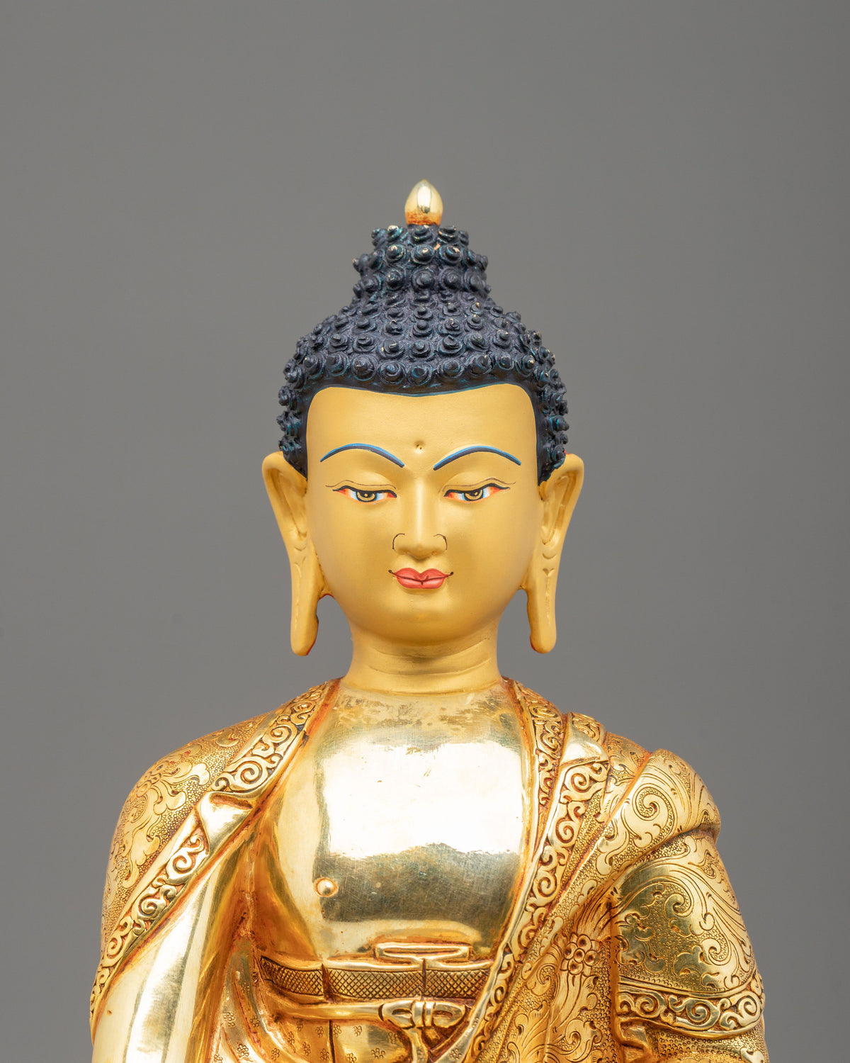 Shakyamuni Buddha Serene Meditation Handmade Sculpture
