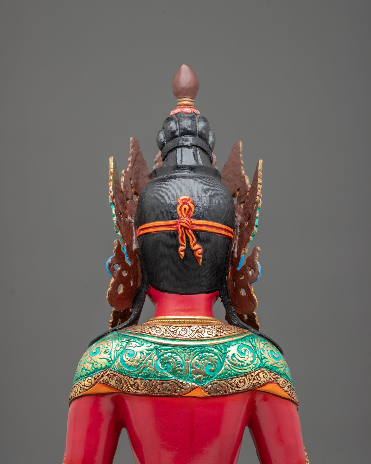 Amitayus Traditional Copper Statue | | Buddha of Infinite Life and Longevity