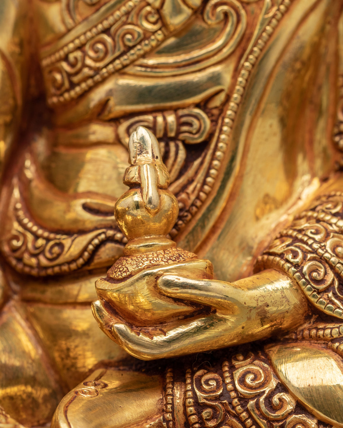 Guru Rinpoche Meditation Altar Statue