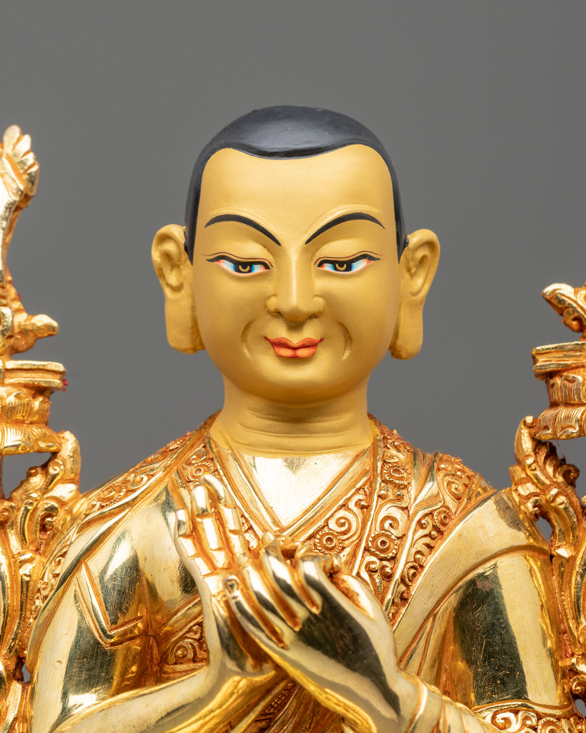 Buddhist Master Tsongkhapa Statue | Founder of the Gelug Tradition