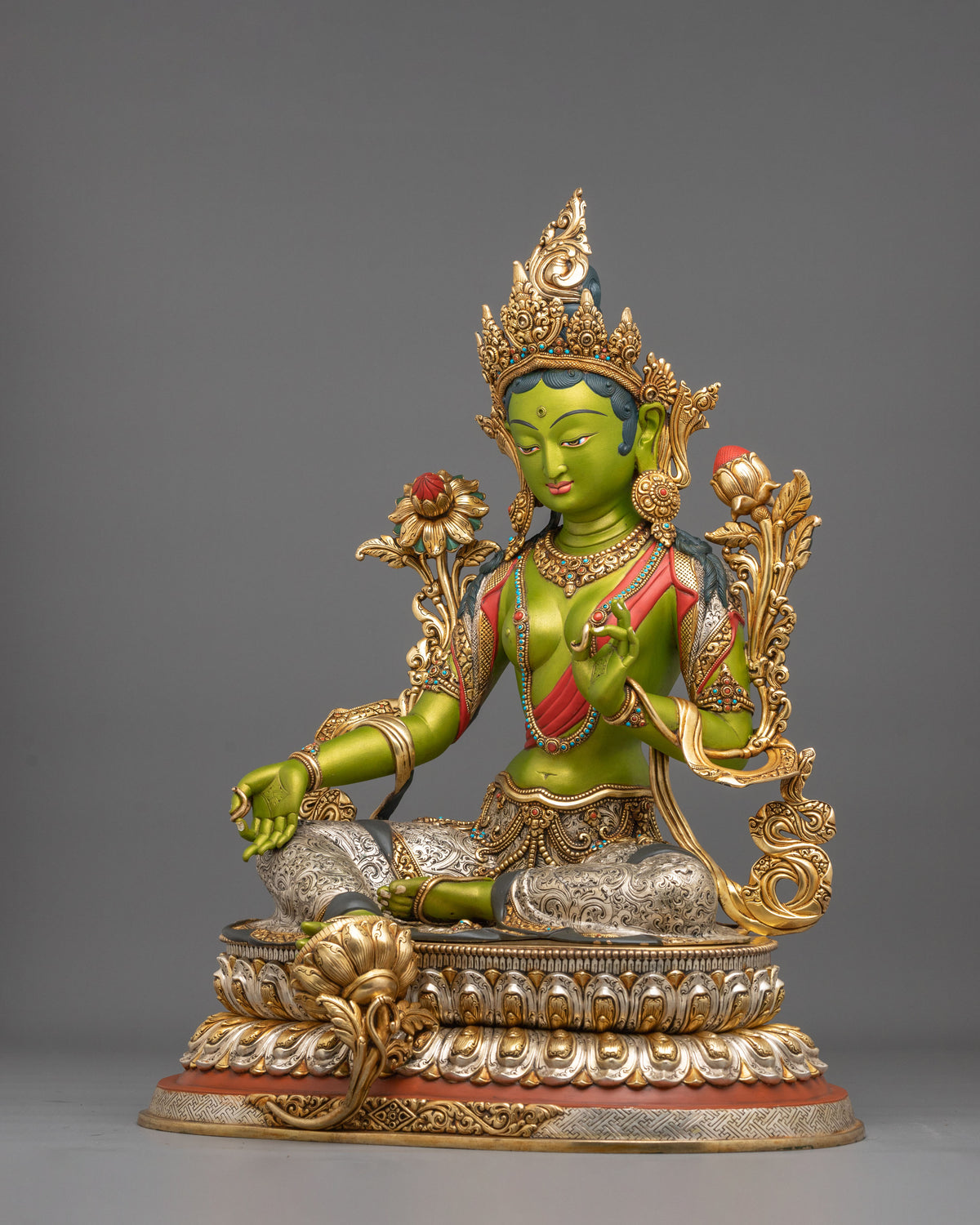 Green Tara Statue | The Noble Mother of Swift Liberation
