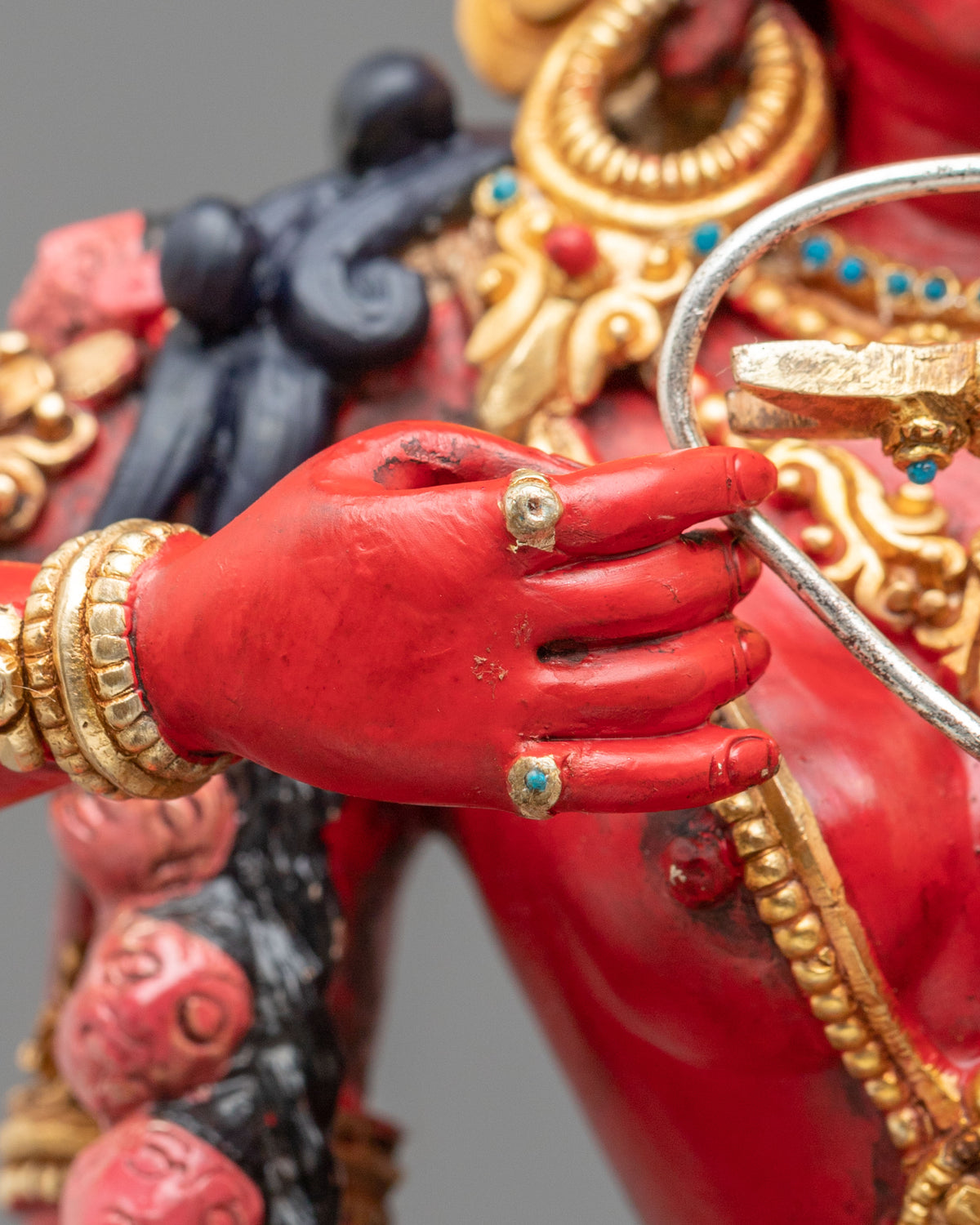 Kurukulla Statue | Gemstone Adorned Figurine