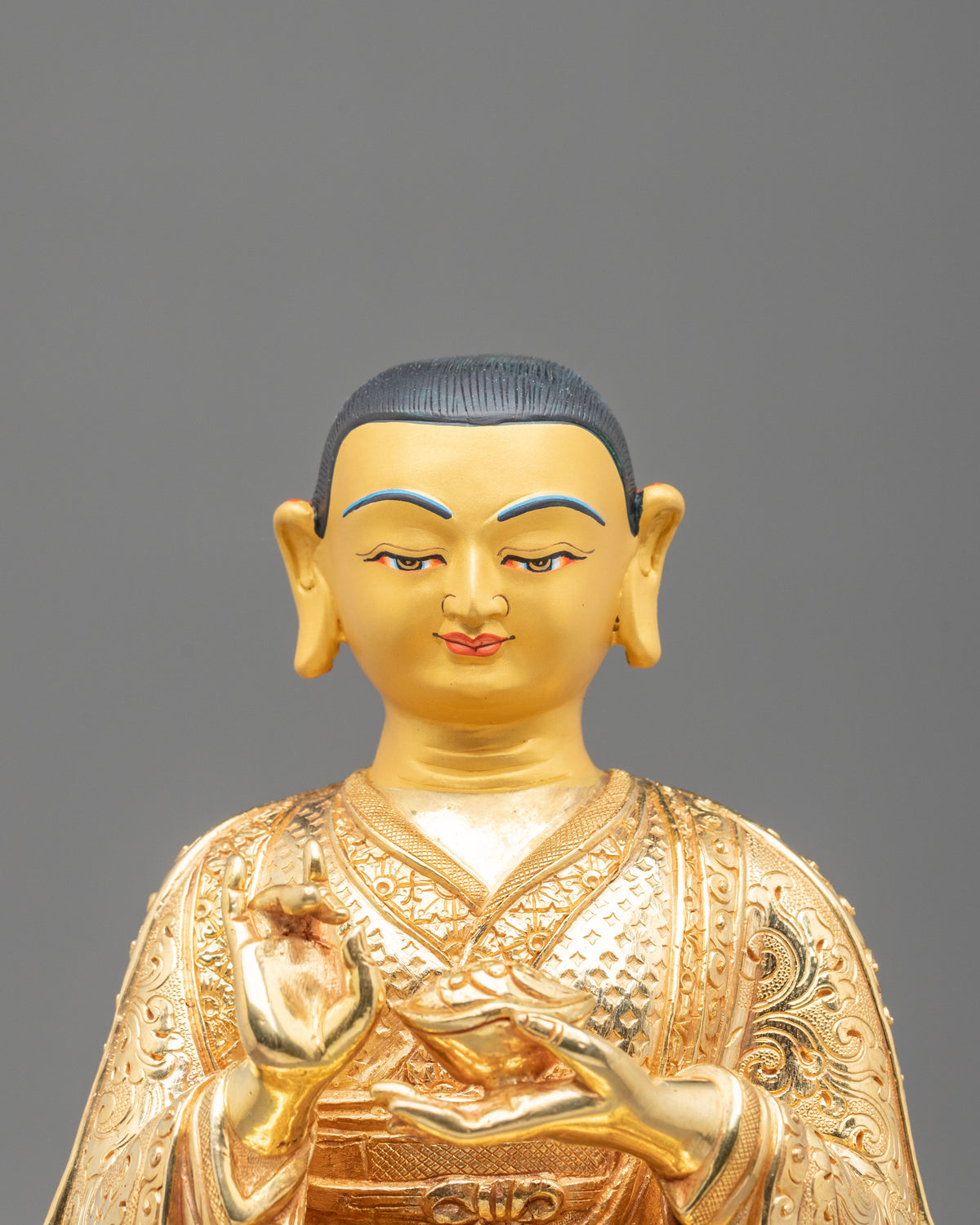 Shakyamuni Buddha Master Set | 24K Gold Gilded Figures