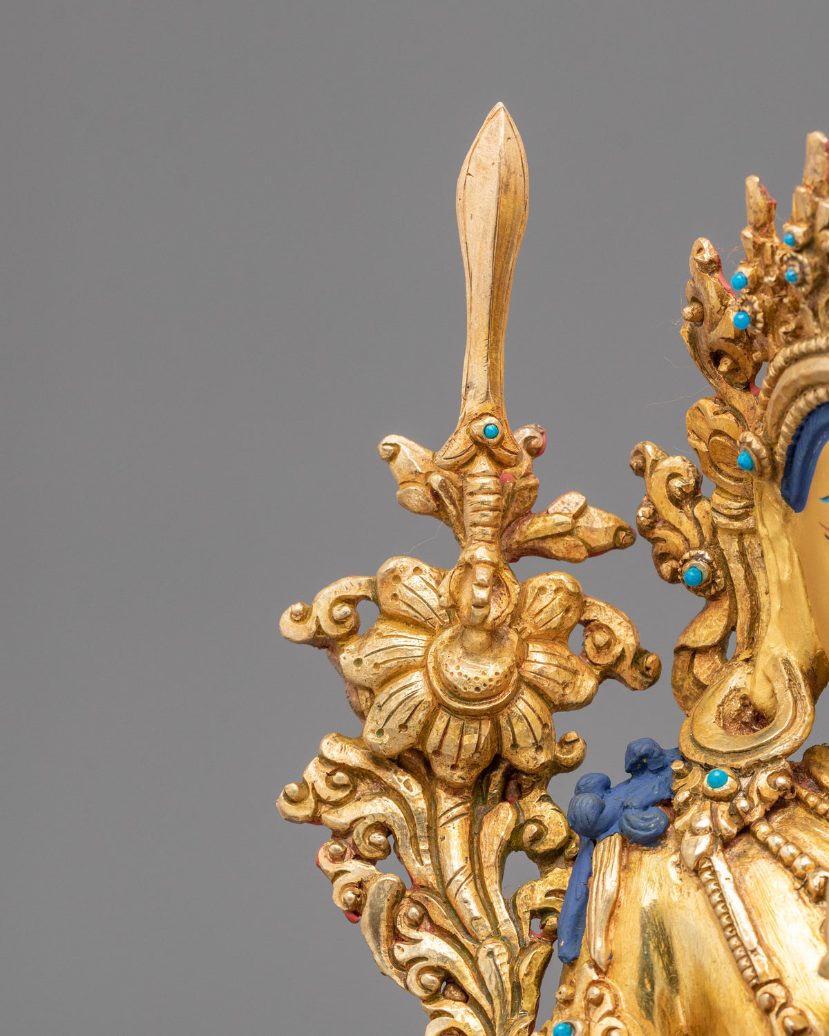 Tikshna Manjushri Statue | The Sharp Sword of Wisdom