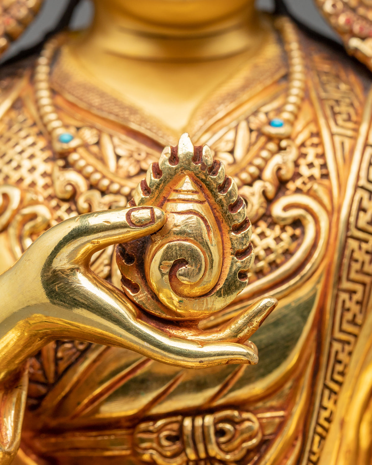 Guru Norla Statue: uddhist Wealth Deity of Prosperity
