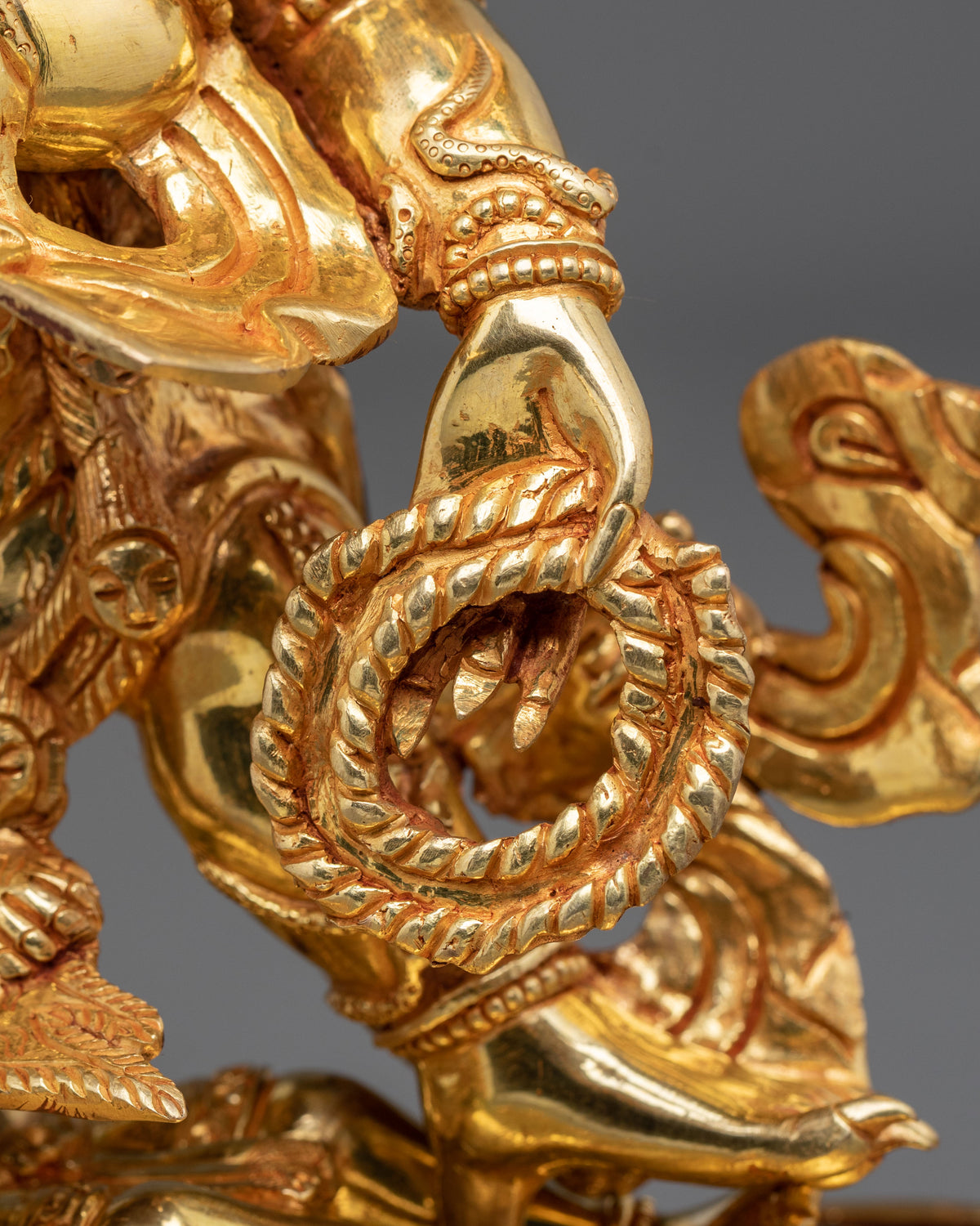 Six-Armed Mahakala Statue | Fierce Guardian of the Dharma