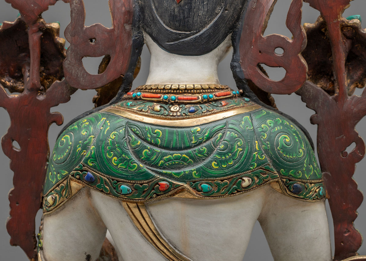 White Tara Statue | Essence of Compassion and Long Life