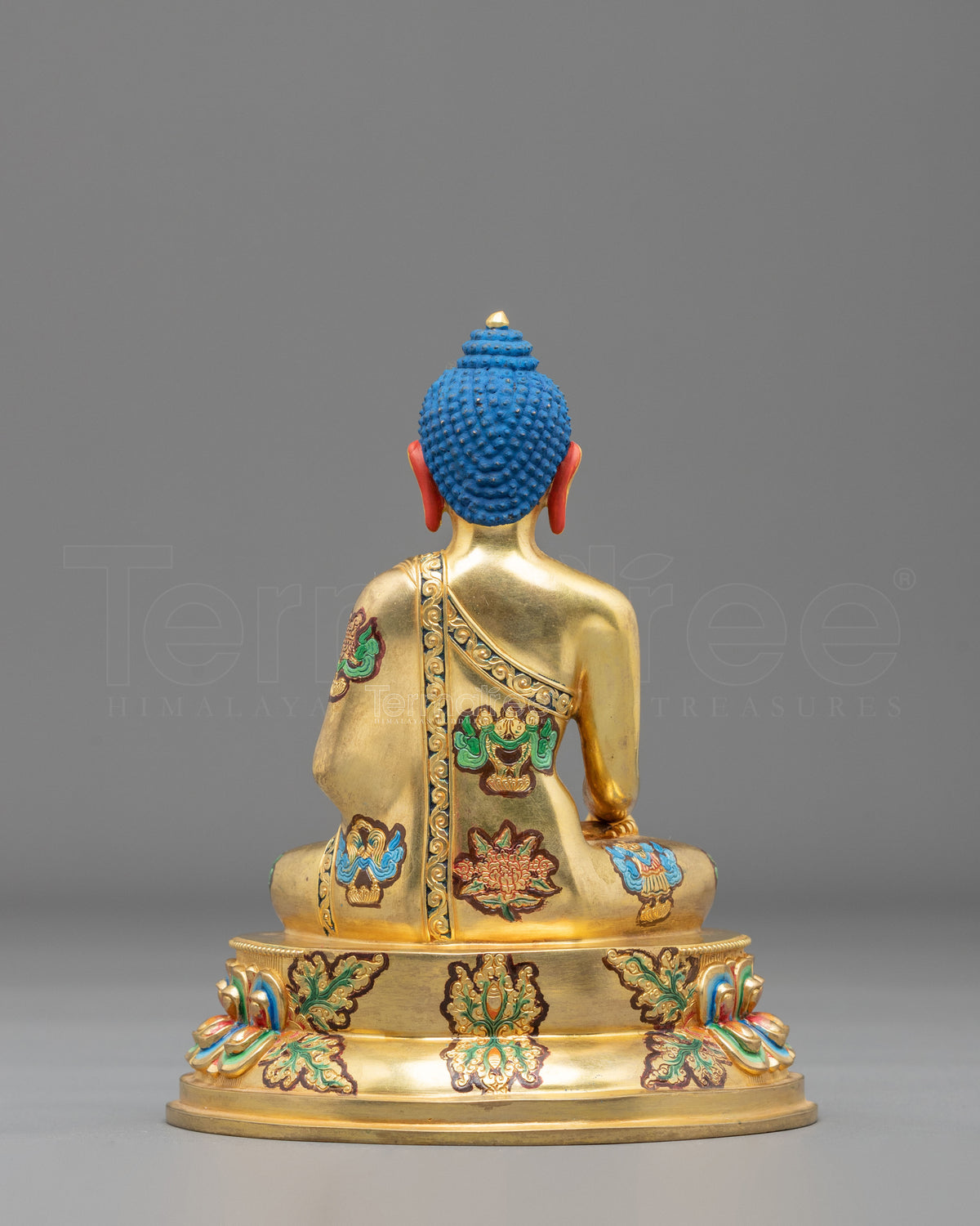 Gautama Buddha Figurine | Handcrafted Copper Statue