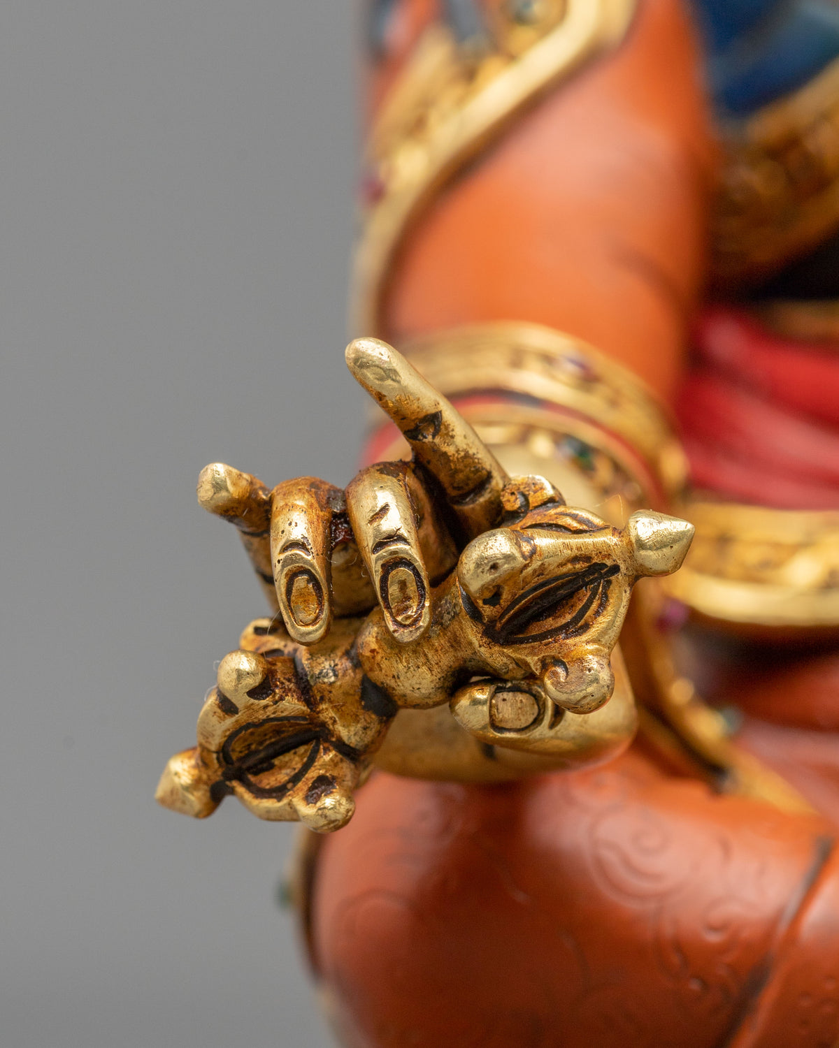 Guru Rinpoche Statue | Traditional Buddhist Artwork