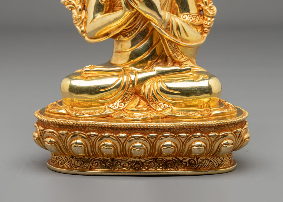 Buddhist Master Tsongkhapa Statue | Founder of the Gelug Tradition