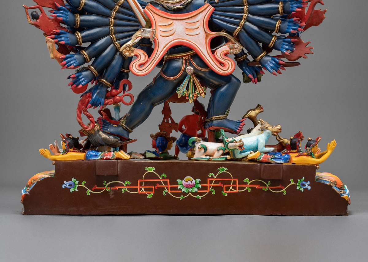 Protector Yamantaka Statue | Handcrafted in Nepal