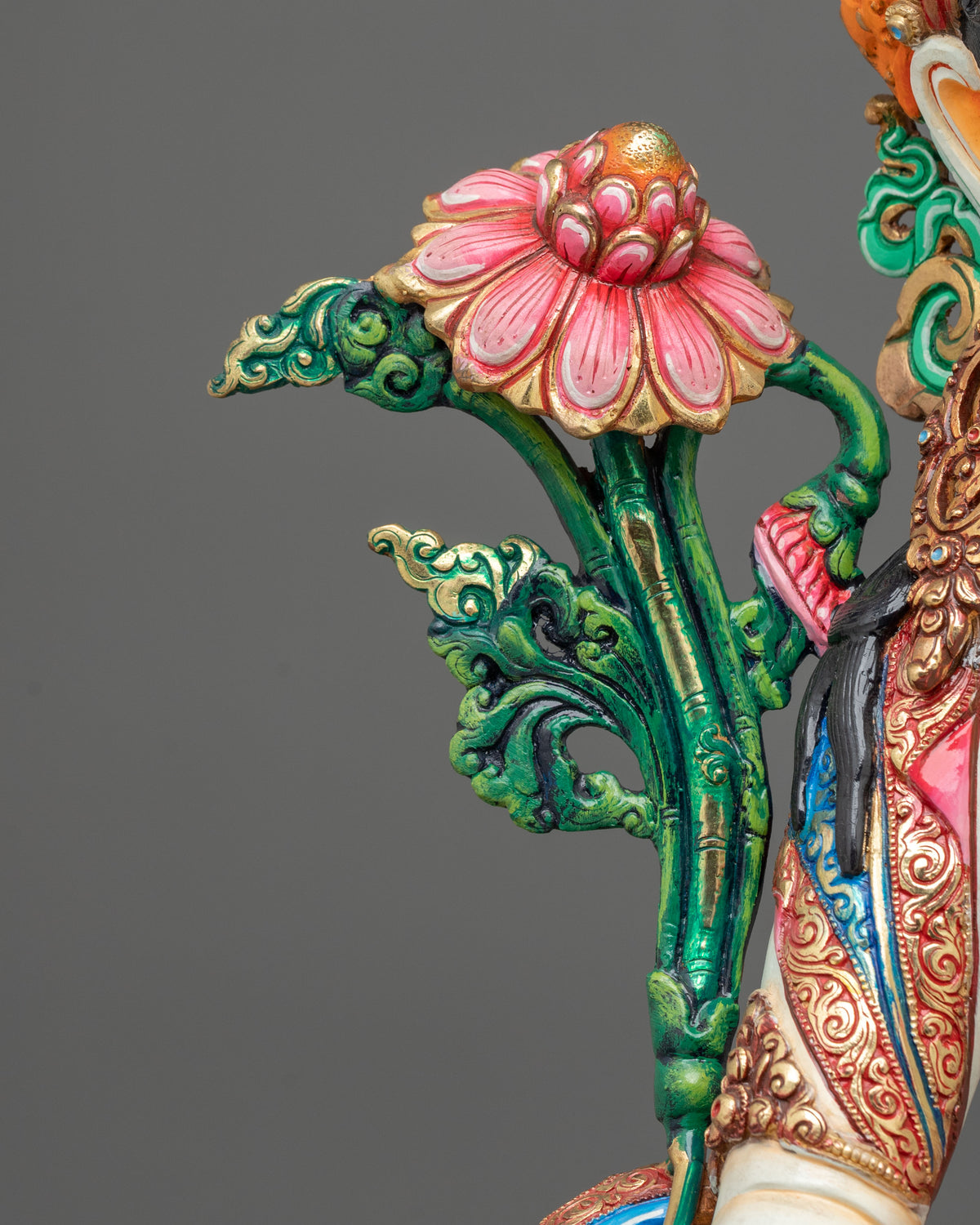 White Tara Statue: Buddhist Deity of Compassion and Longevity
