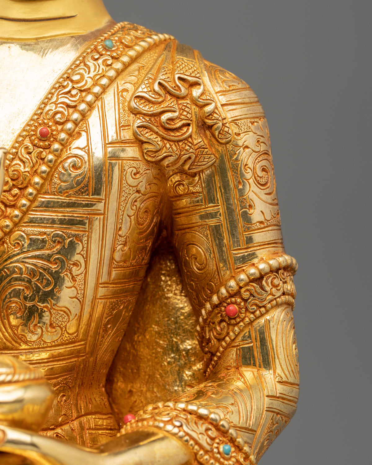 Amoghasiddhi Buddha Statue | The Figurine of Victorious Accomplishment