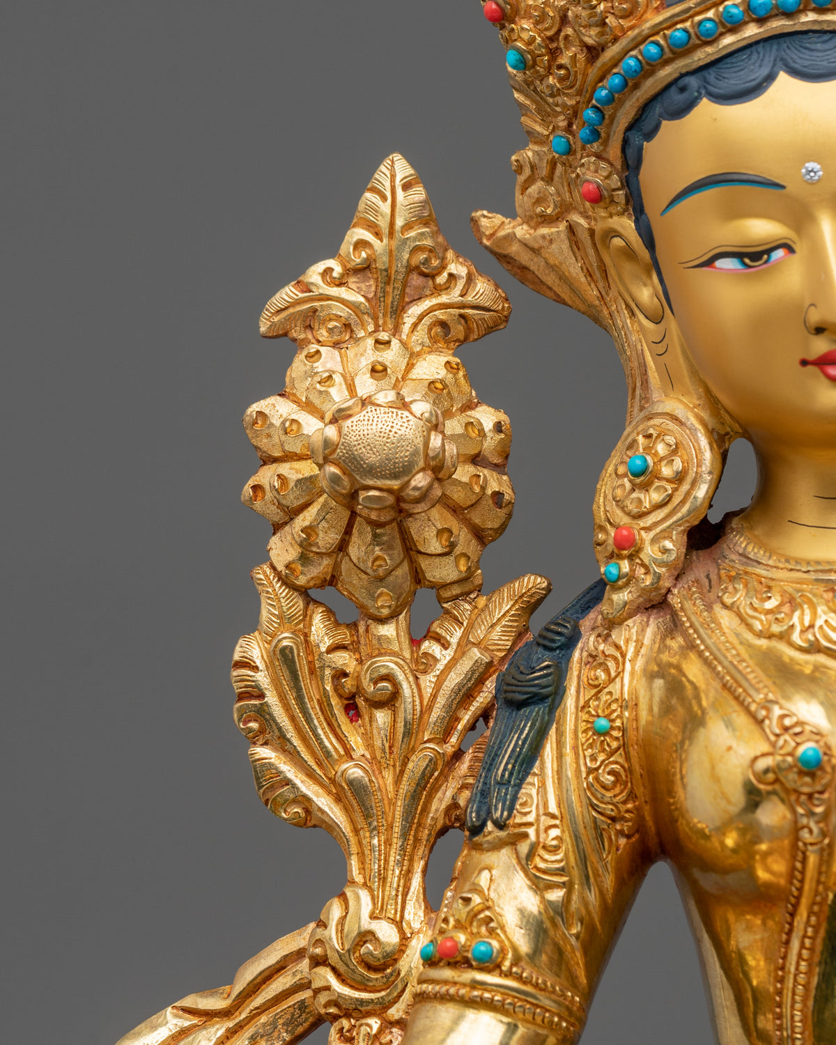 Green Tara Handcrafted Nepalese Statue