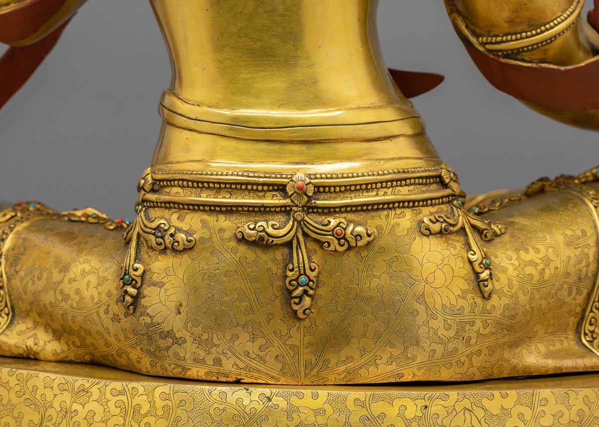 Mother of Liberation Green Tara Artwork: Buddhist Sacred Decor